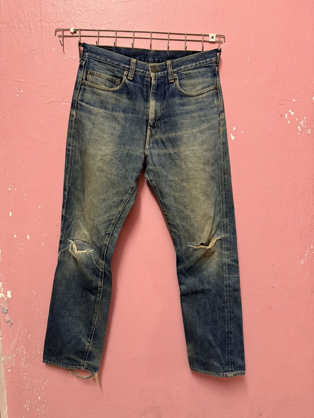 image of Vintage Denime Selvedge Jeans in Blue, Men's (Size 31)