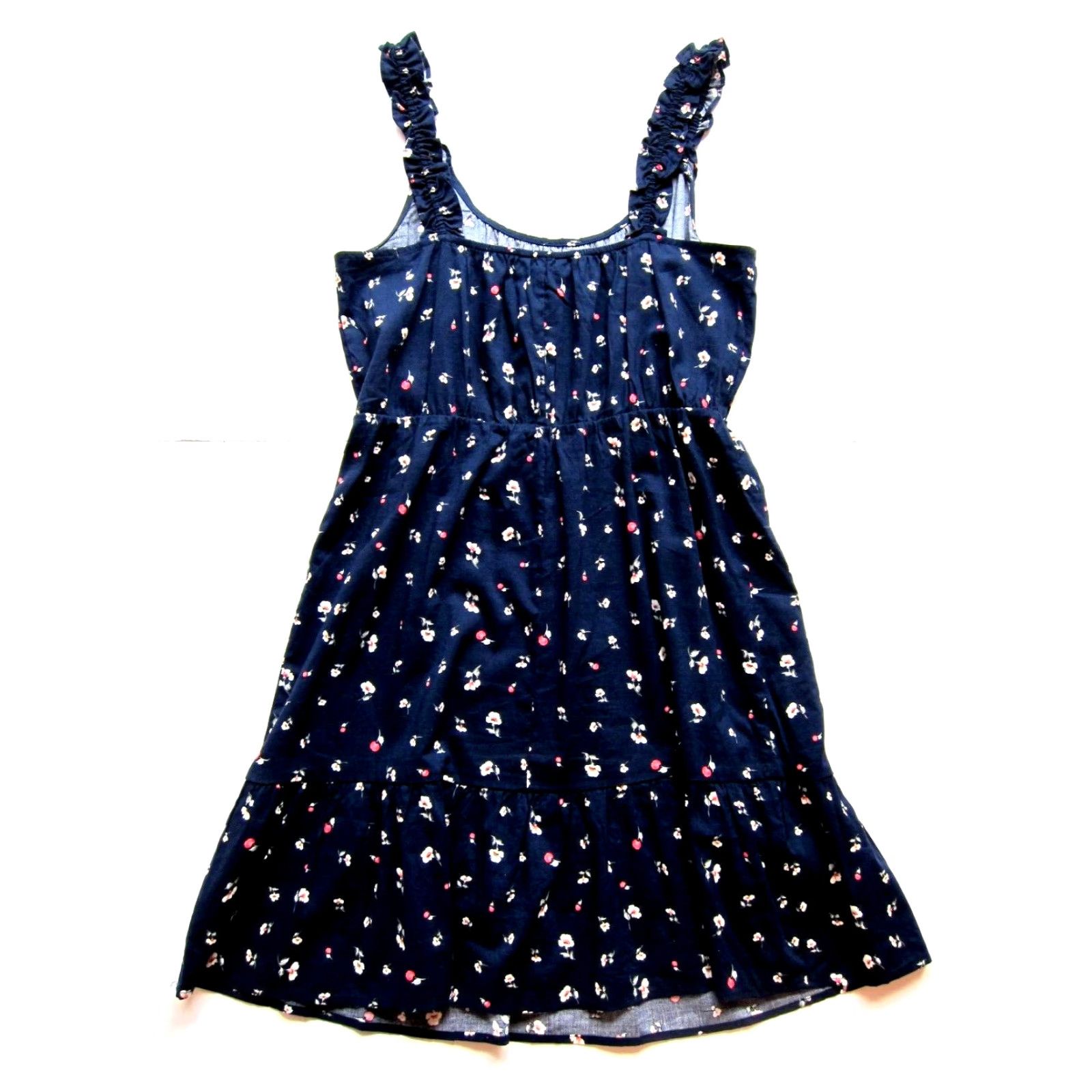 Banana Republic Banana Republic 100% Rayon Blue Pink White Floral Sheath Tank Dress Small Size S / US 4 / IT 40 - 2 Thumbnail