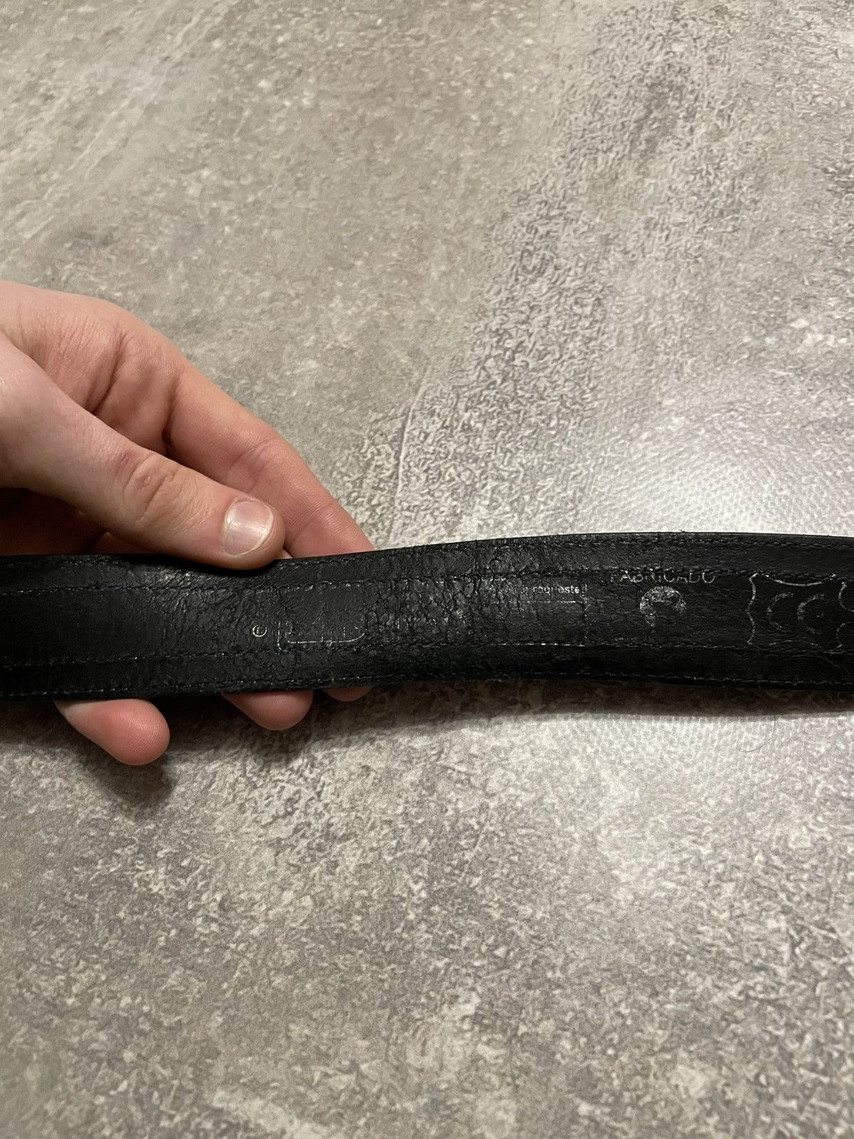 Diesel Vintage Diesel Leather Belt Y2K Size ONE SIZE - 12 Thumbnail