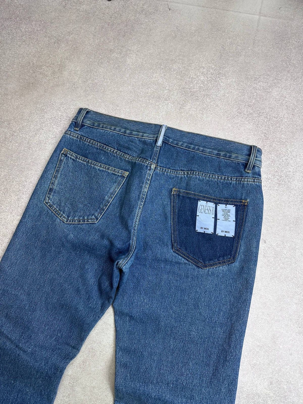 Alexander McQueen Alexander McQueen Genesis by MCQ Baggy Jeans 34 Size US 34 / EU 50 - 2 Thumbnail