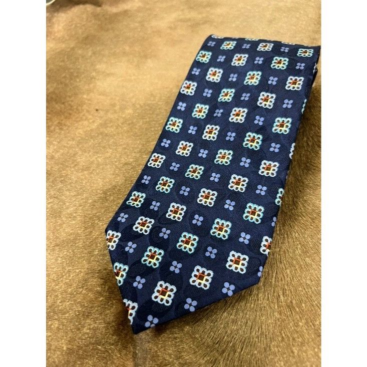 Ermenegildo Zegna Ermenegildo Zegna Daisies Silk Tie Floral Made in Italy Size ONE SIZE - 2 Thumbnail