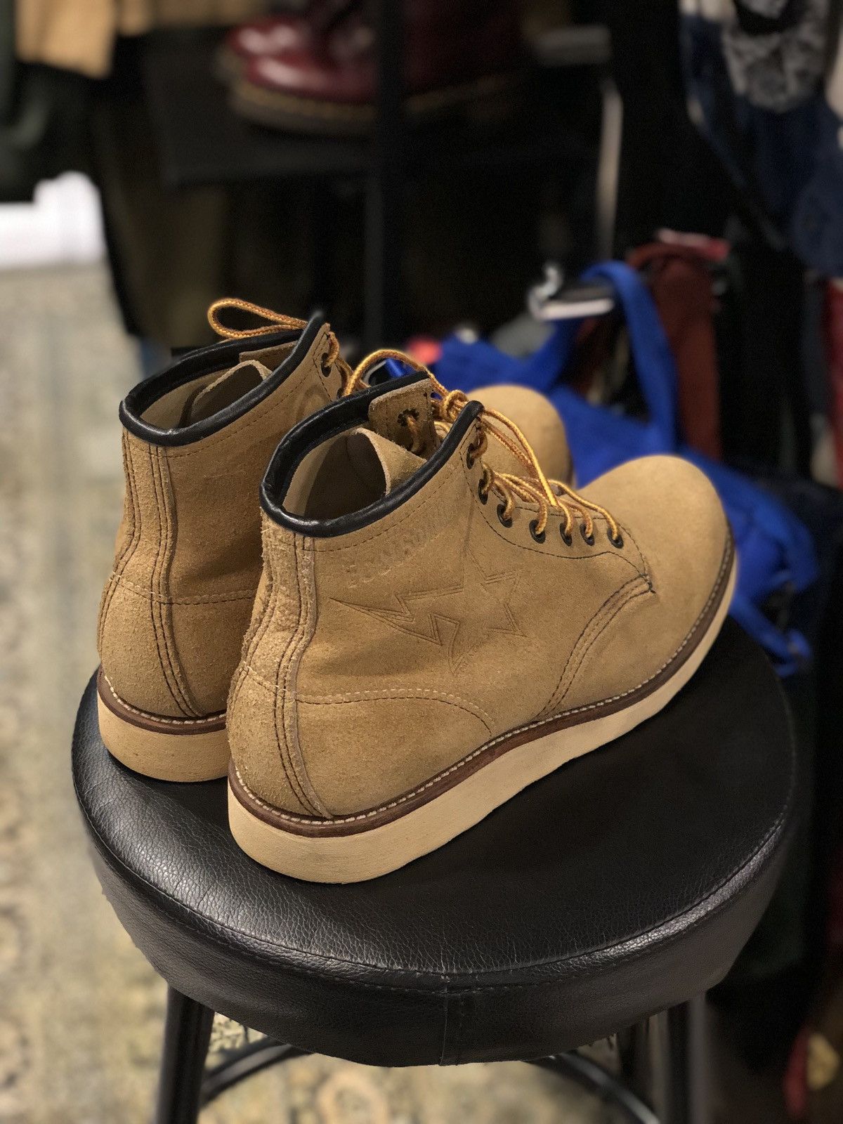 Bape × Red Wing × Vintage Bape x Red Wing Boots Size US 8 / EU 41 - 2 Thumbnail