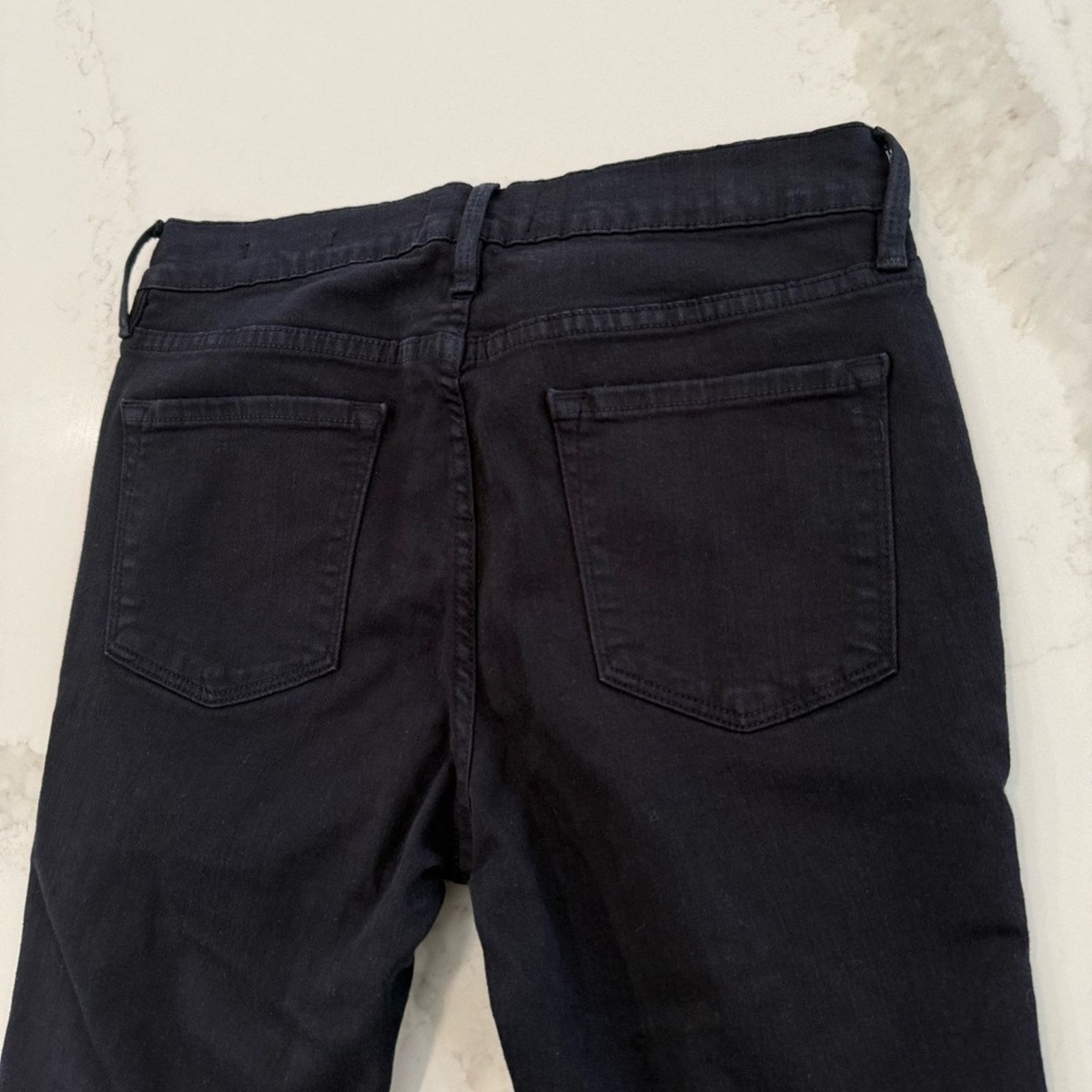 Frame Frame Le Skinny de Jeanne Distressed Denim Jeans Women’s 29 Size 29" - 6 Thumbnail