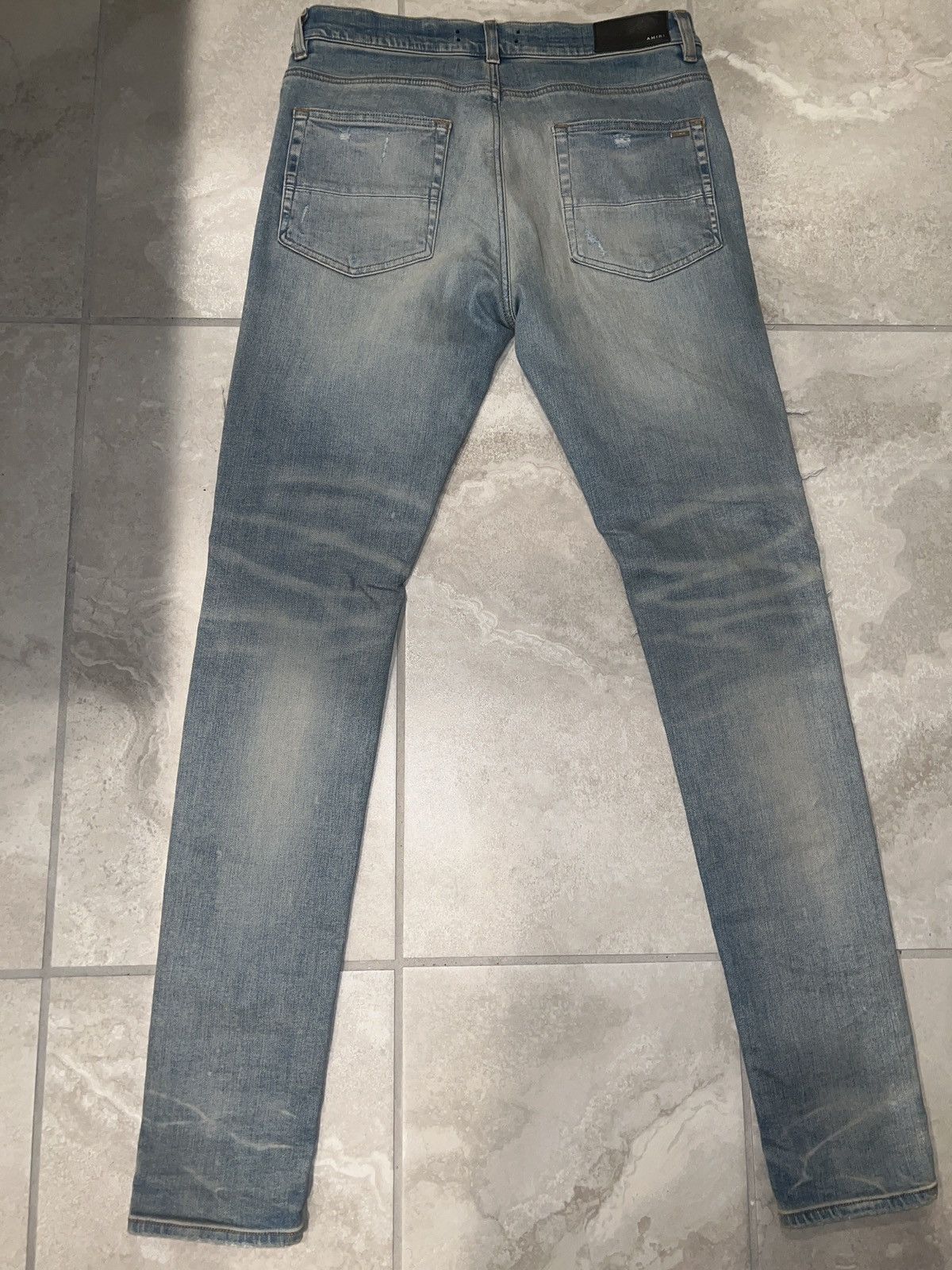 Amiri Amiri jeans plaid patch Size US 32 / EU 48 - 2 Thumbnail