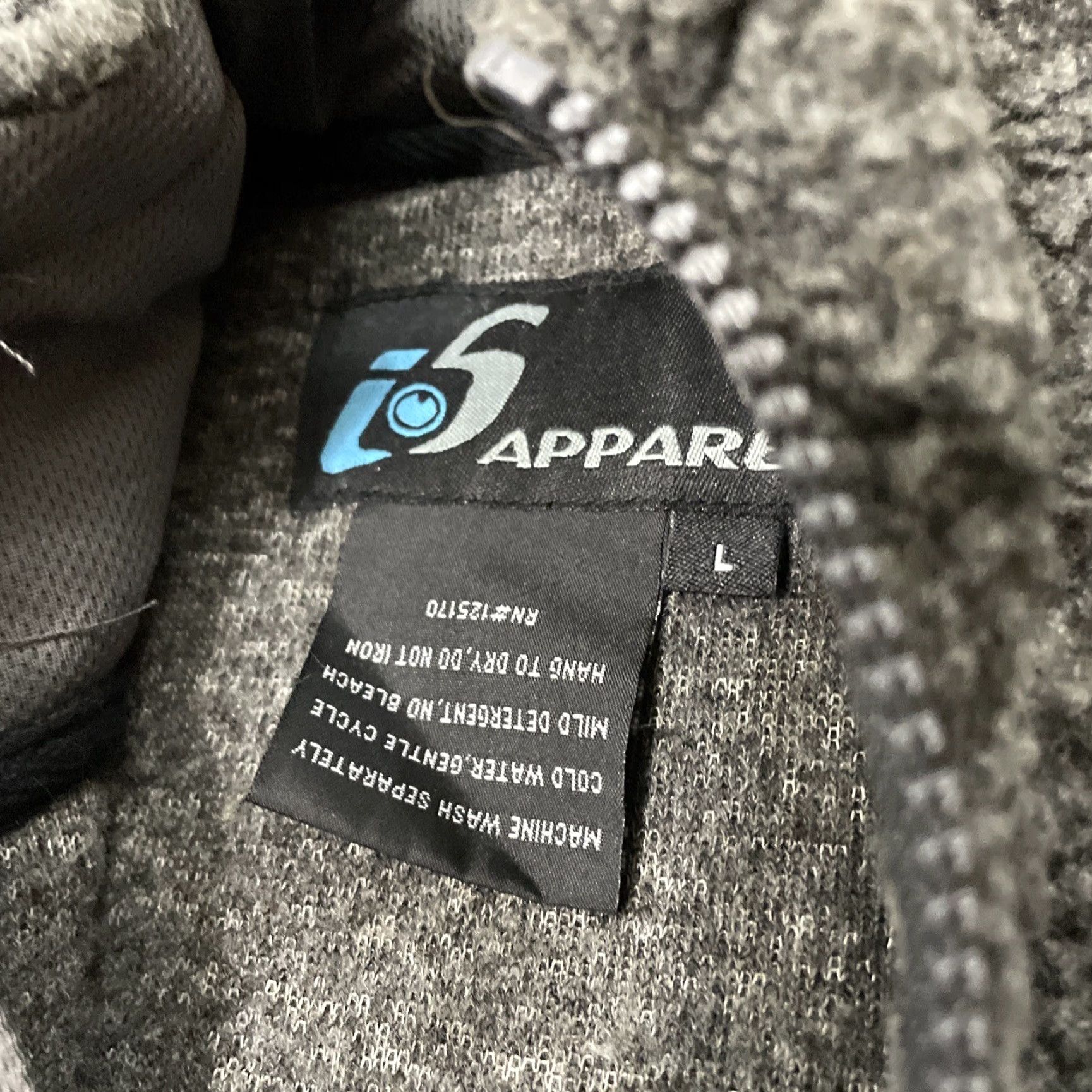 Vintage VINTAGE I5Apparel Sherpa Fleece 1/4 Zip Hood TAHOE Adult Large Charcoal Gray Warmth NEW Size US L / EU 52-54 / 3 - 6 Thumbnail