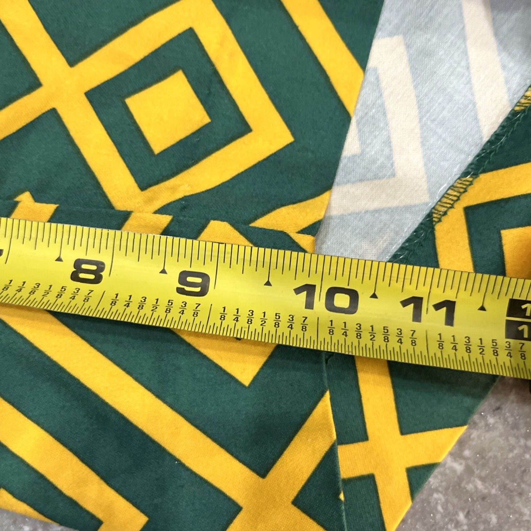 Vintage Royal & Awesome Golf Shorts Mens 32 Green Yellow Argyle Diamond 5 Pocket Flat Front Inseam 10in Regular Buttons Spring Summer Fall Size US 32 / EU 48 - 5 Thumbnail