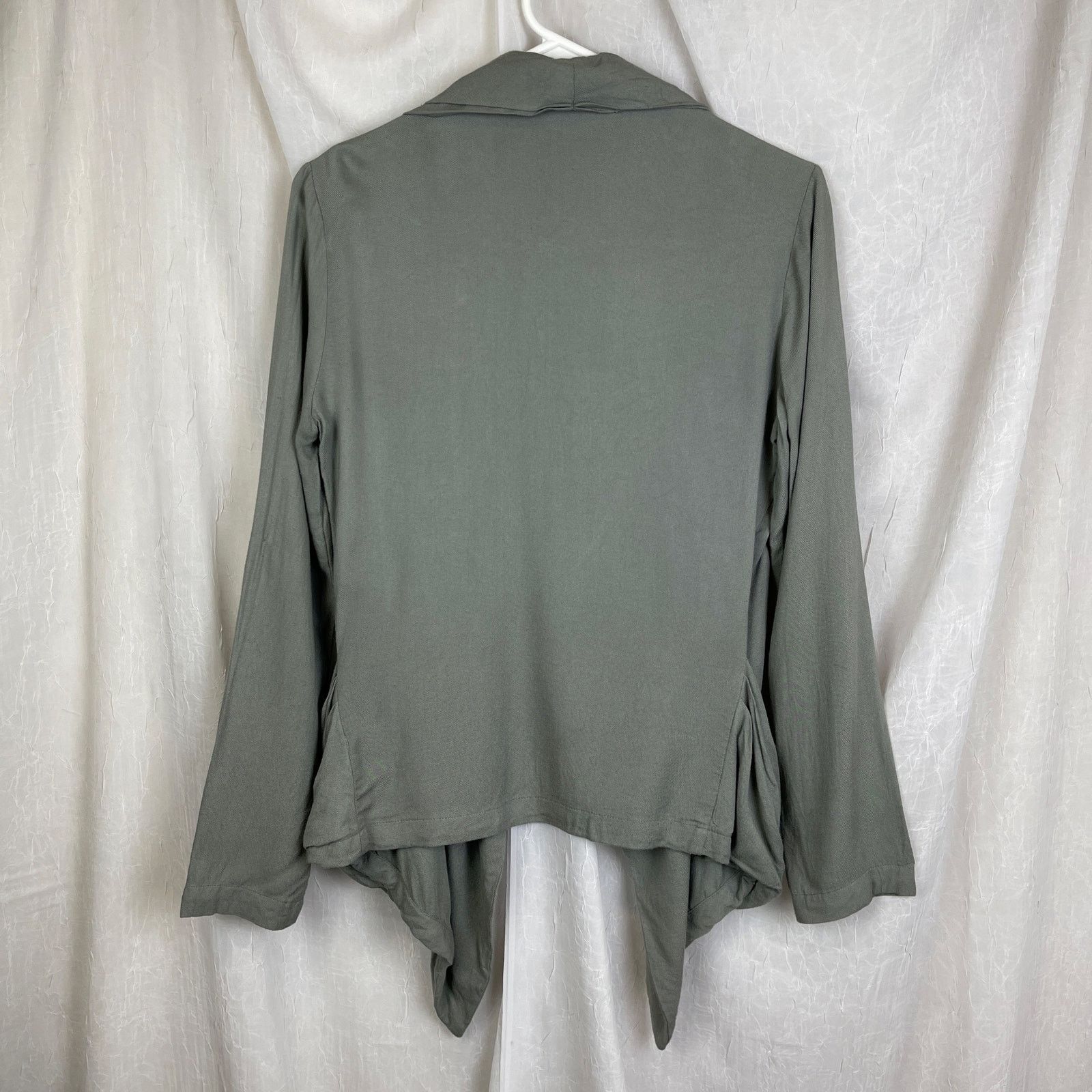 Forever 21 Forever 21 Gray Slouchy Waterfall Duster Jacket Cozy Small Size S / US 4 / IT 40 - 16 Thumbnail
