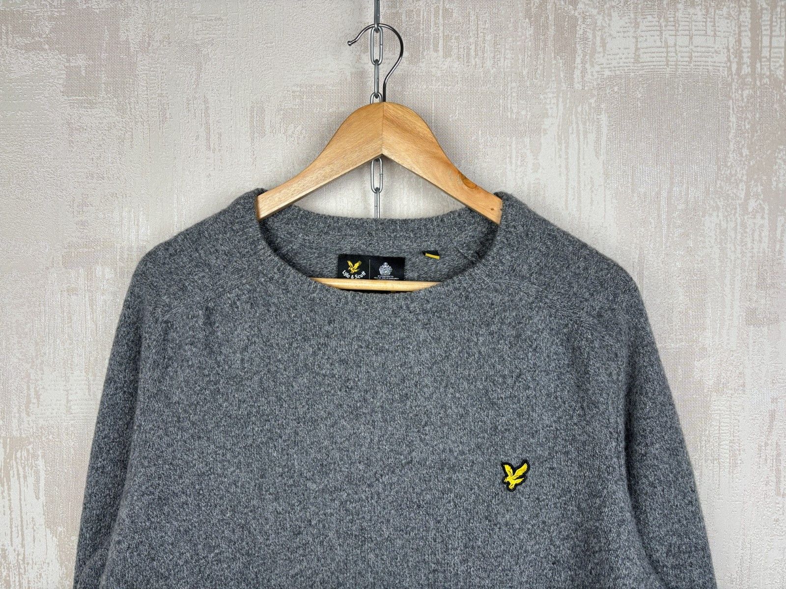 Lyle & Scott Lyle & Scott Crew Neck Wool Blend Sweater Size XL - XXL Size US XL / EU 56 / 4 - 4 Thumbnail