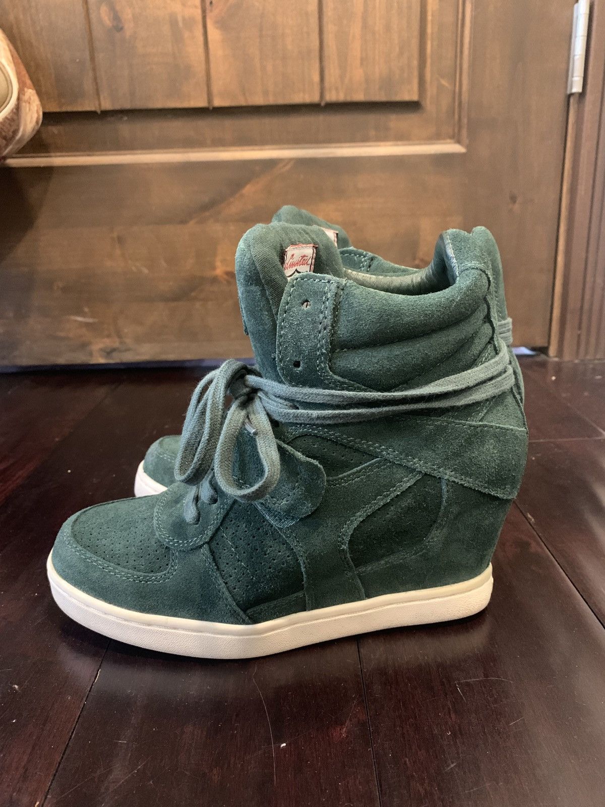 ASH ash green wedge boots Size US 8 / IT 38 - 3 Thumbnail