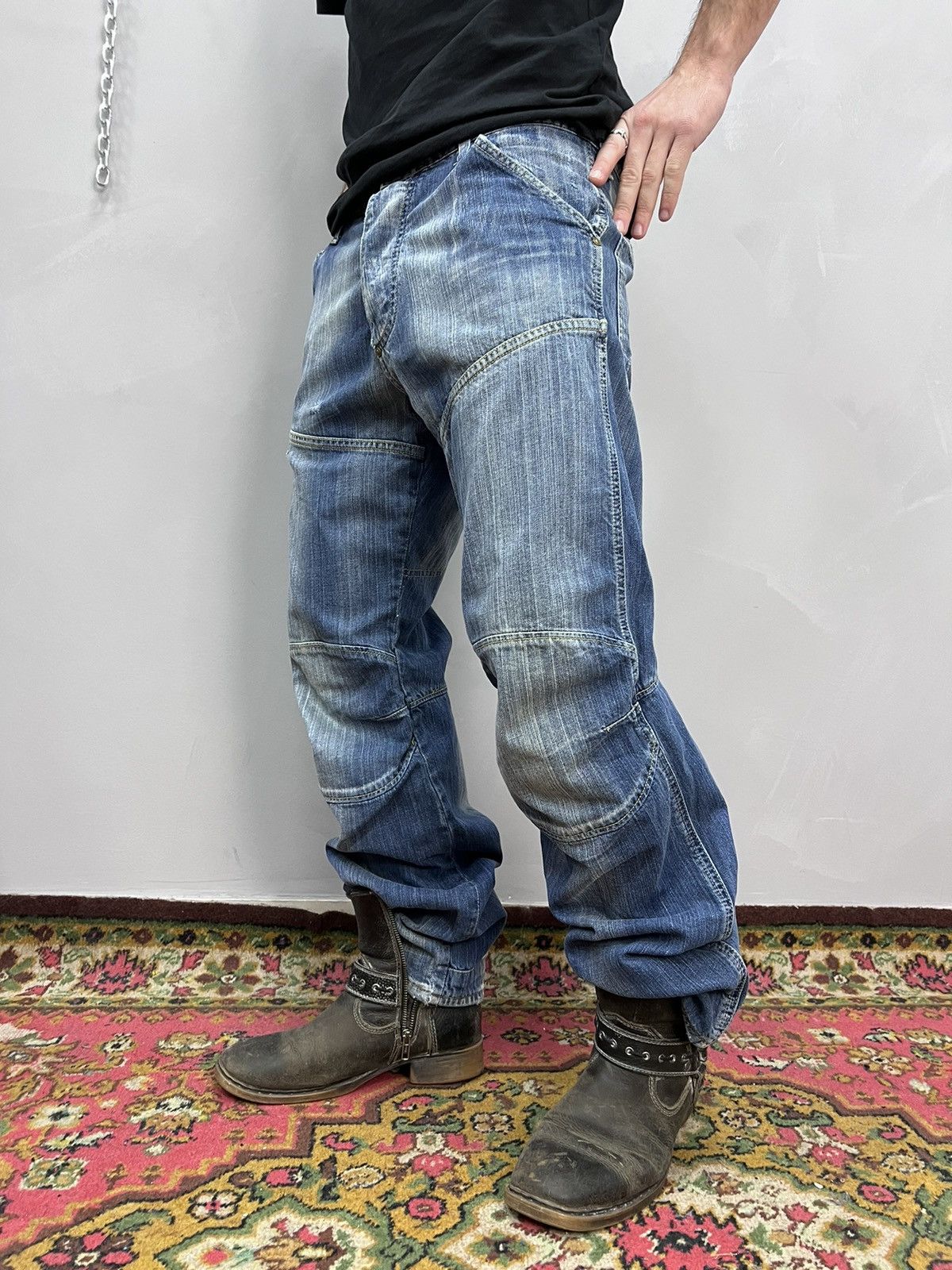 G-Star × Japanese Brand Junya Watanabe G Star Style Raw Bondage GOA Cargo Pants Size US 32 / EU 48 - 1 Thumbnail