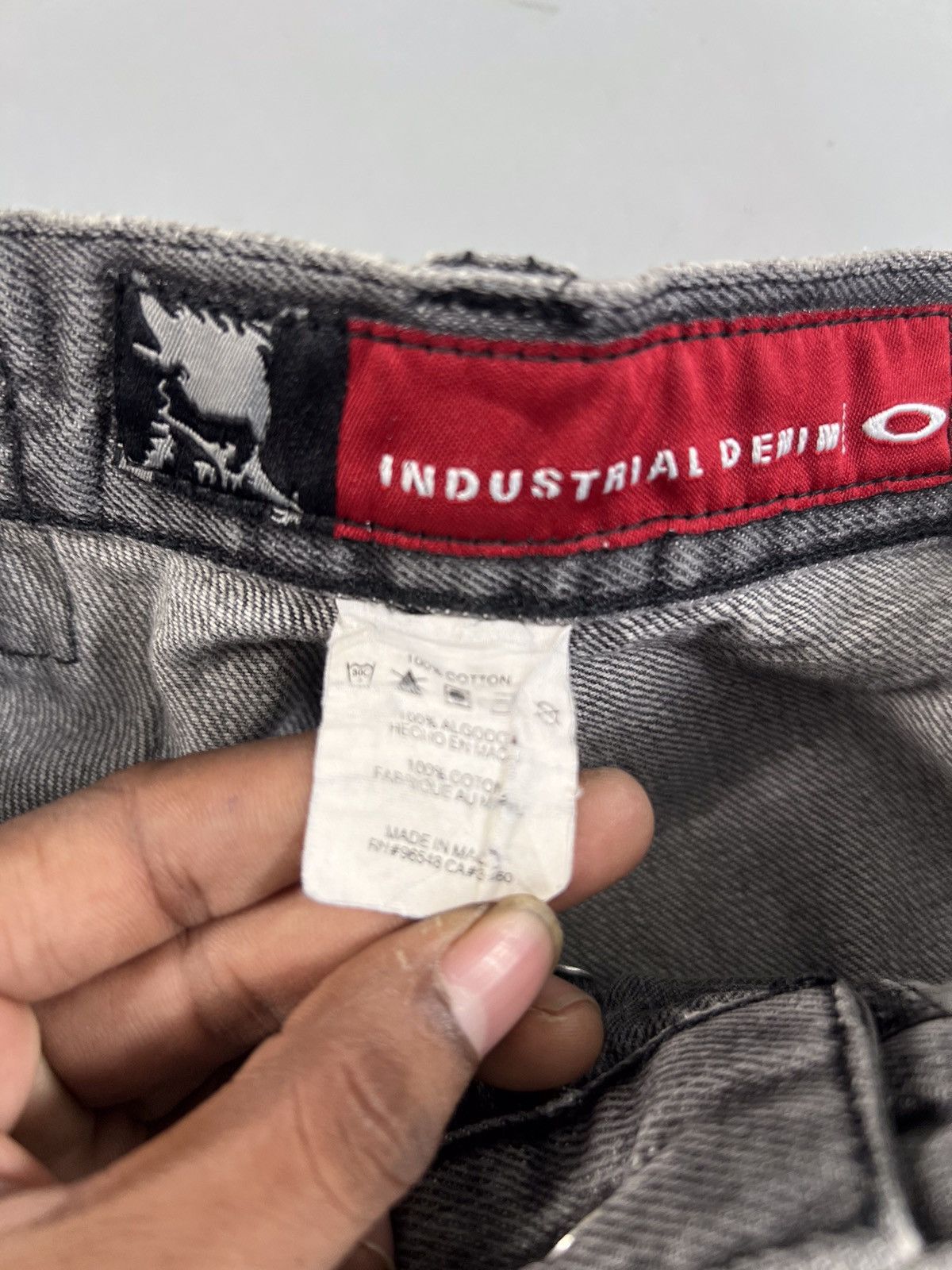 Oakley Super rare vintage Oakley ⭕️ baggy fit denim Size US 34 / EU 50 - 8 Thumbnail