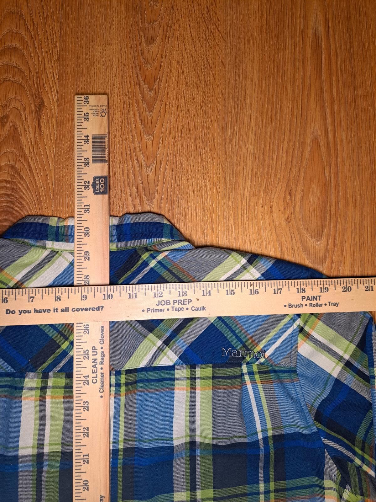 Marmot Marmot Button Up Shirt Mens Medium Multicolor Plaid Size US M / EU 48-50 / 2 - 12 Thumbnail