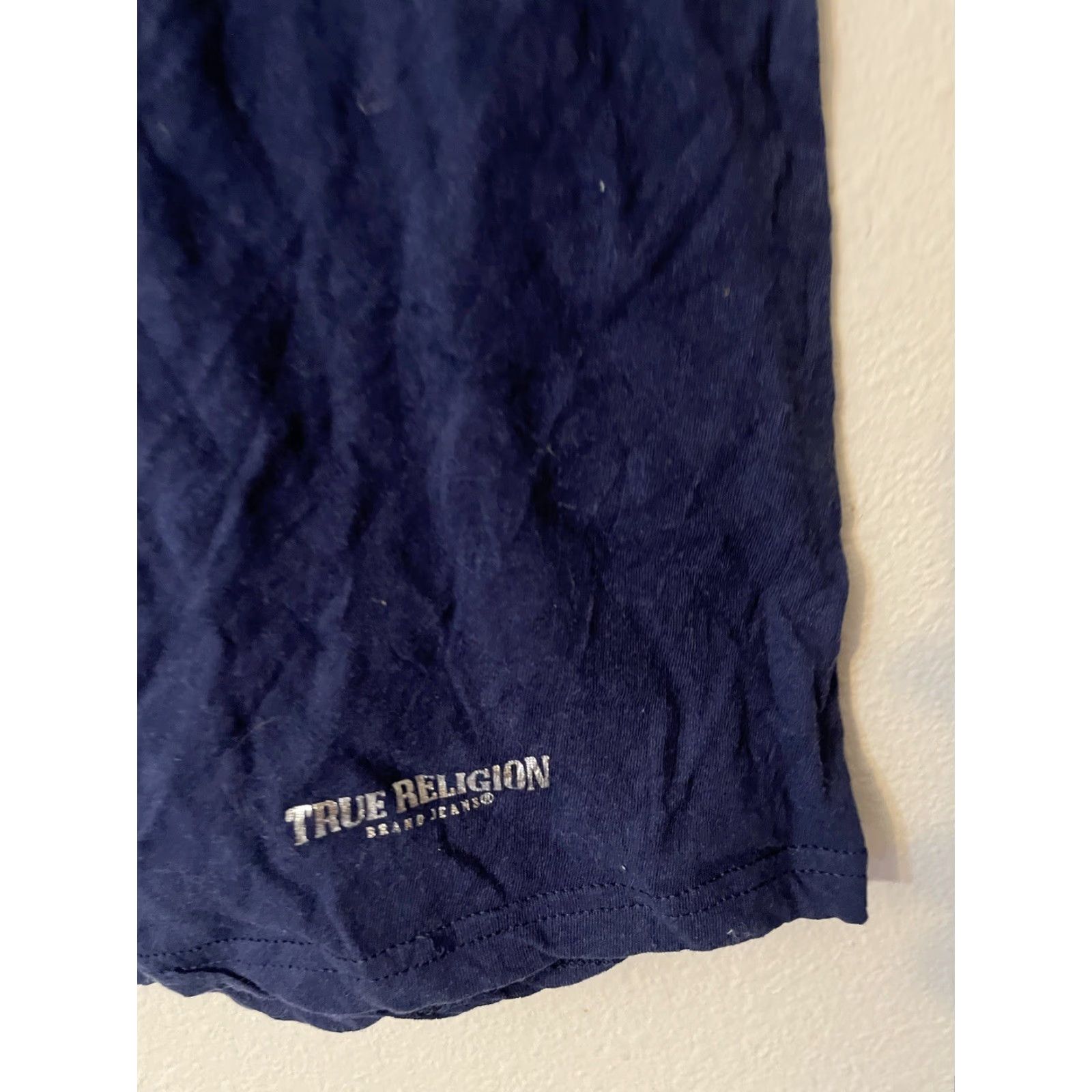 True Religion VINTAGE True Religion Brand Jeans T Shirt Men’s Medium Blue 100% Cotton Short Sleeve Crew Neck Logo Blue Regular Fit All Seasons Easy Care Size US M / EU 48-50 / 2 - 3 Thumbnail