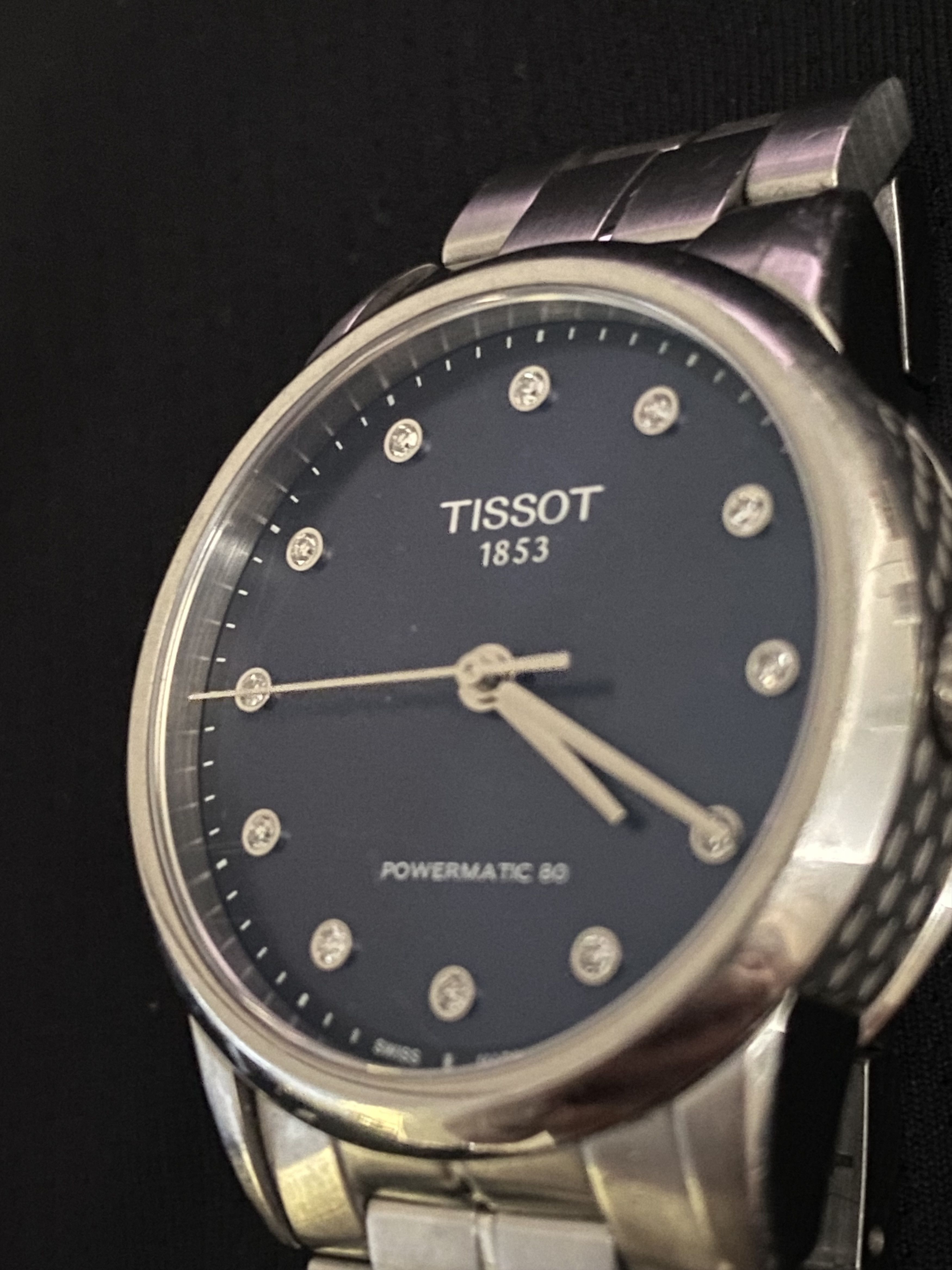 Tissot TISSOT Powermatic 80 Diamond Accents Automatic Womans Watch Size ONE SIZE - 2 Thumbnail