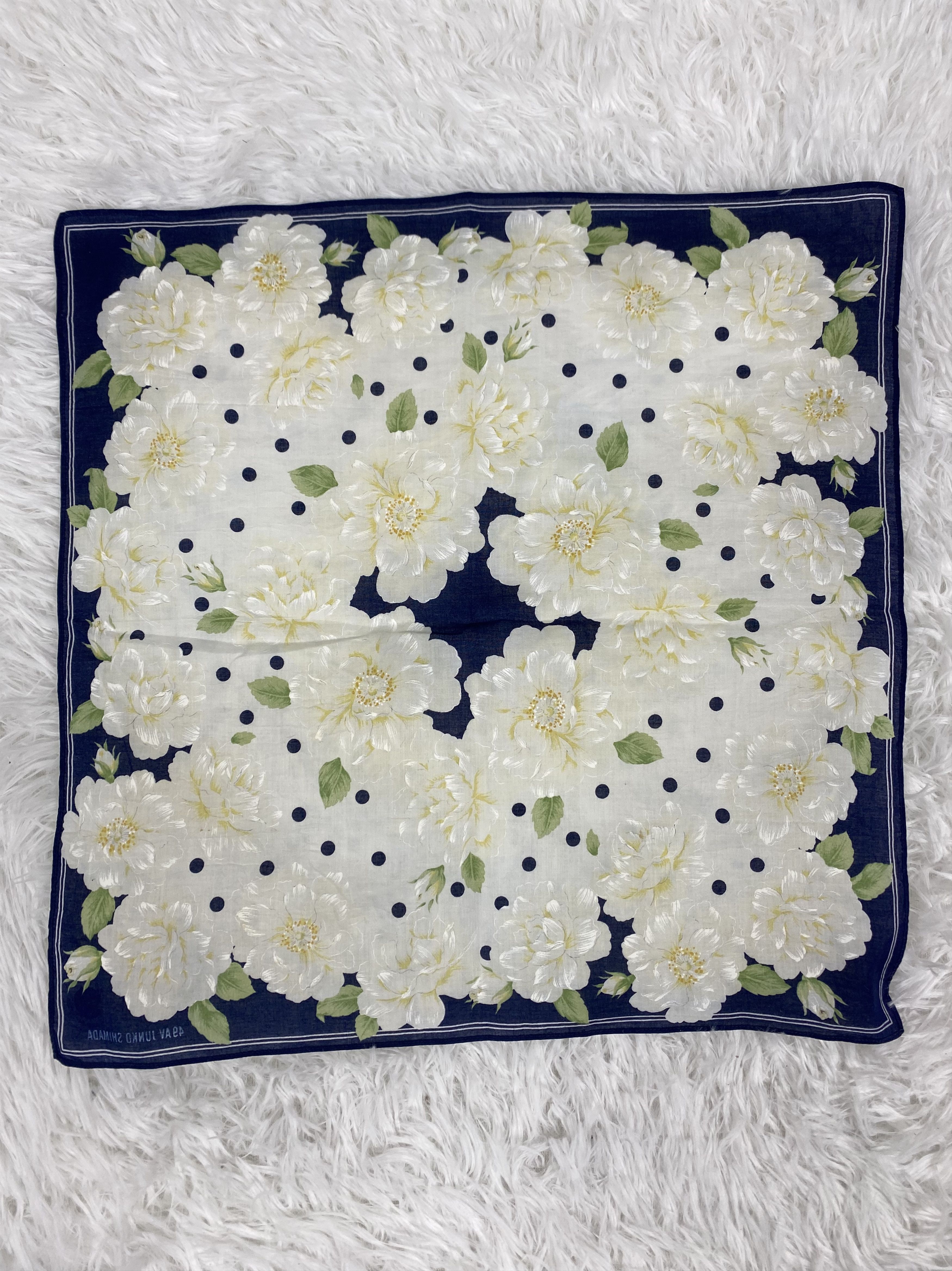 Junko Shimada Vintage Junko Shimada Handkerchief Neckerchief PH0517 Size ONE SIZE - 4 Thumbnail