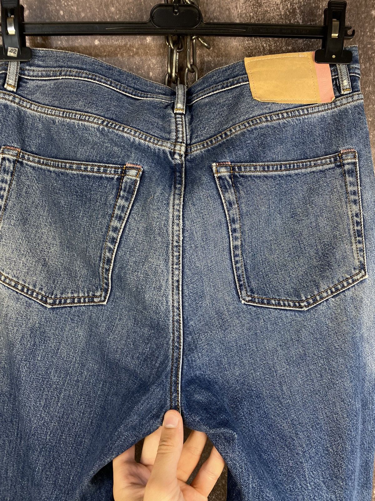 Acne Studios × Designer Acne Studios Bla Konst Land Mid blue Size US 34 / EU 50 - 5 Thumbnail