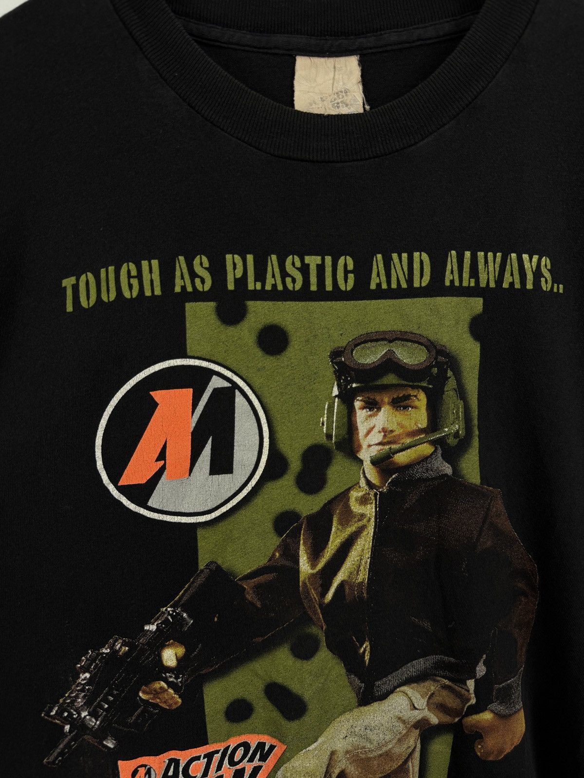 Fruit Of The Loom 🇺🇸 Vintage 1997 Action Man Military Soldier Figurine T-Shirt Size US L / EU 52-54 / 3 - 6 Thumbnail