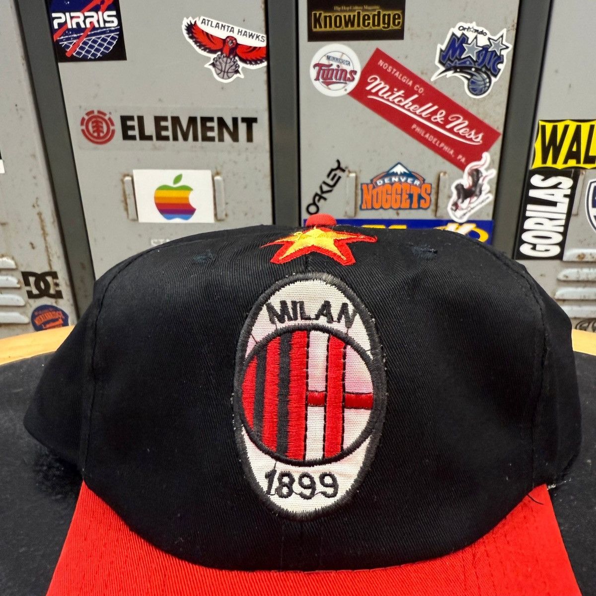 Lotto Sport Vintage AC Milan Early 90’s Lotto Cap Hat Snapback Size ONE SIZE - 3 Thumbnail