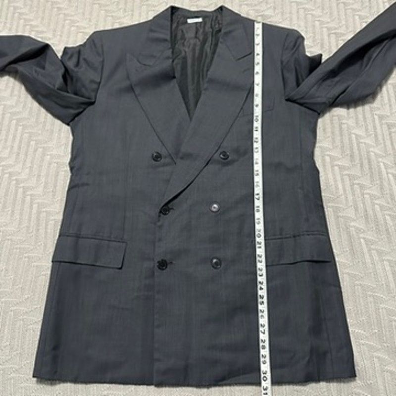 Brioni Brioni gray double breasted blazer size 40R Size 40R - 9 Thumbnail