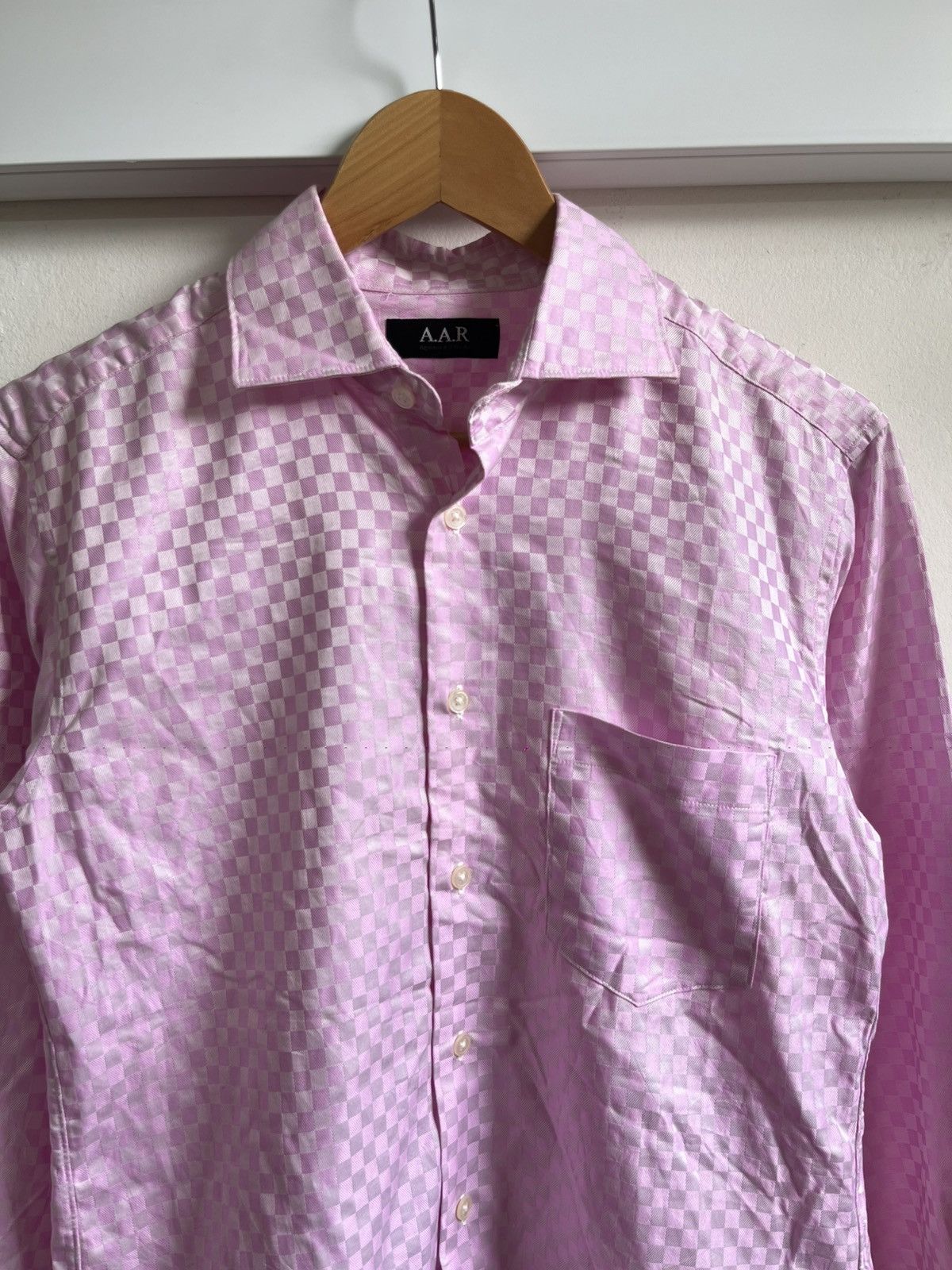Yohji Yamamoto Vintage AAR Against All Risk Yohji Yamamoto Checked Shirt Size US S / EU 44-46 / 1 - 2 Thumbnail