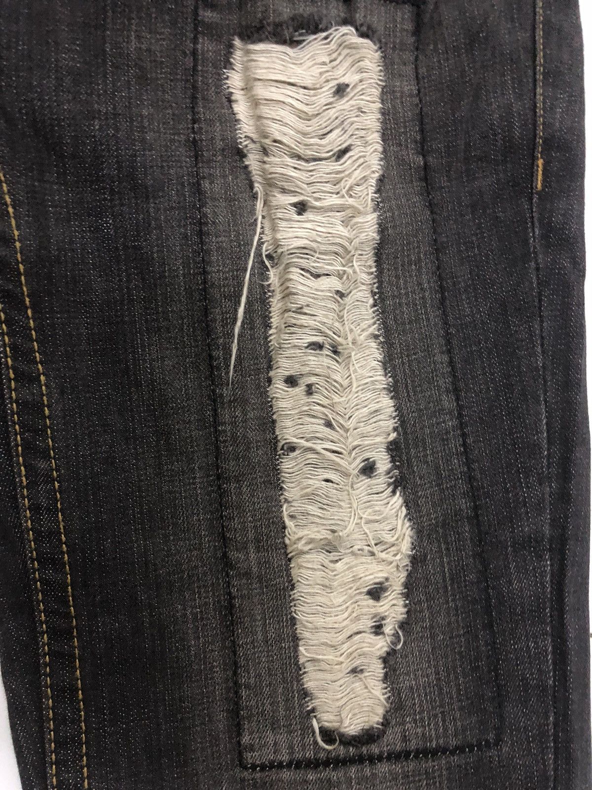 If Six Was Nine × Japanese Brand Japanese Brand - Bootcut Jeans Gennaro Distressed Size US 30 / EU 46 - 5 Thumbnail