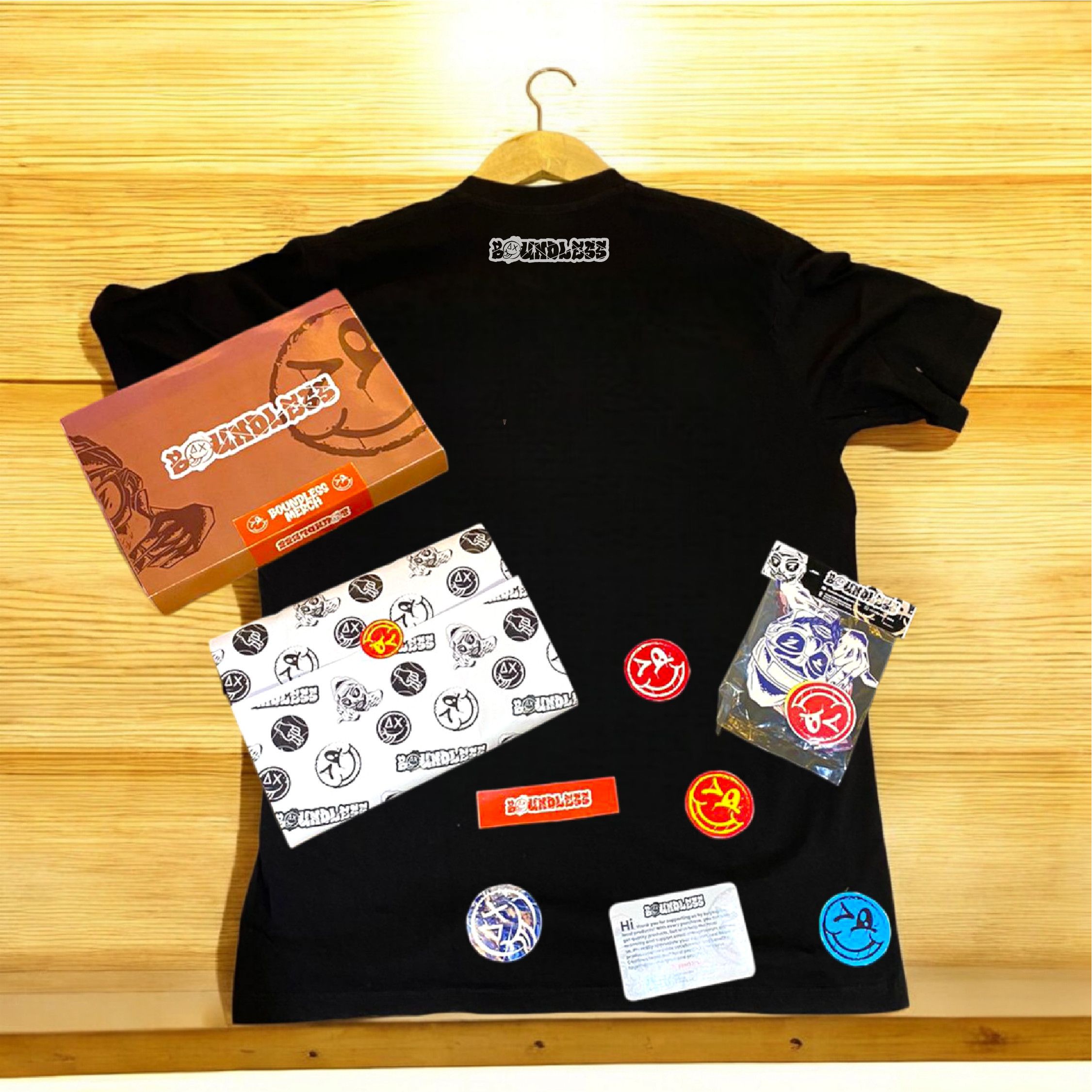 Local Authority Boundless T-shirt "Relax" Size US L / EU 52-54 / 3 - 2 Thumbnail