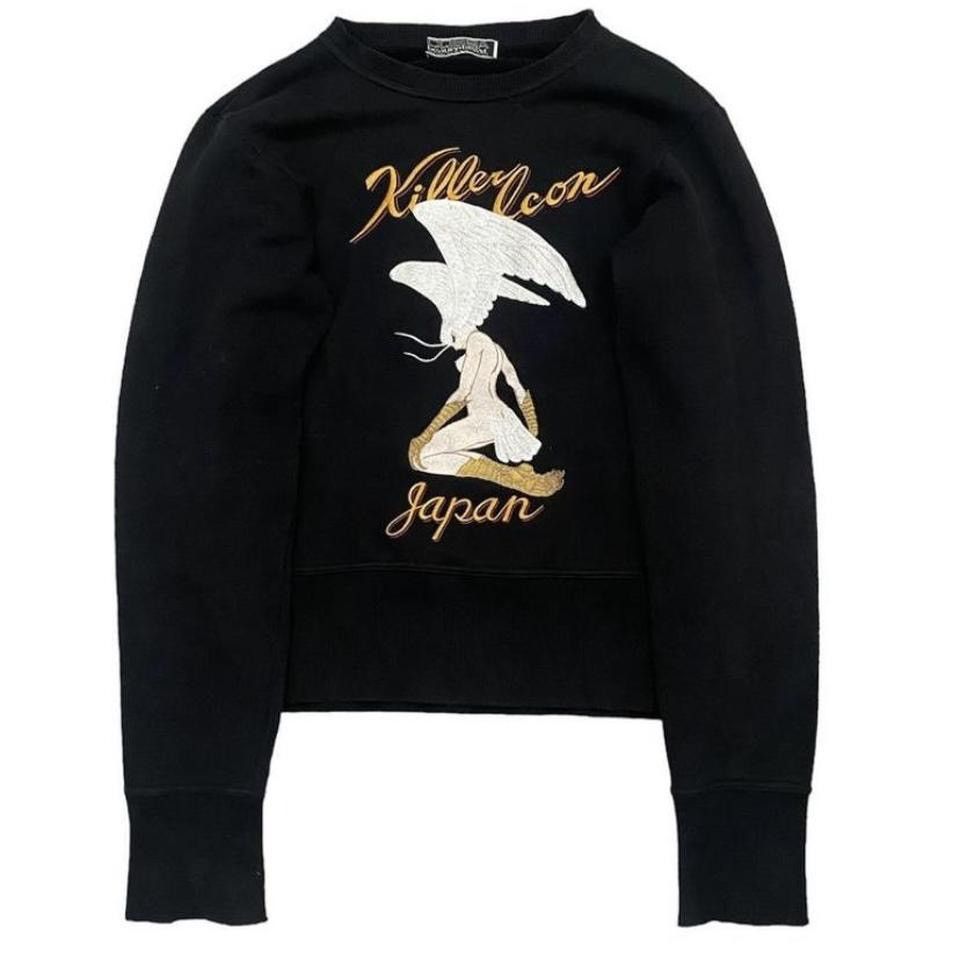 image of 20471120 x Beauty Beast Beauty:beast X Cospa Aw98 “Sirene” Crewneck in Black, Men's (Size Medium)