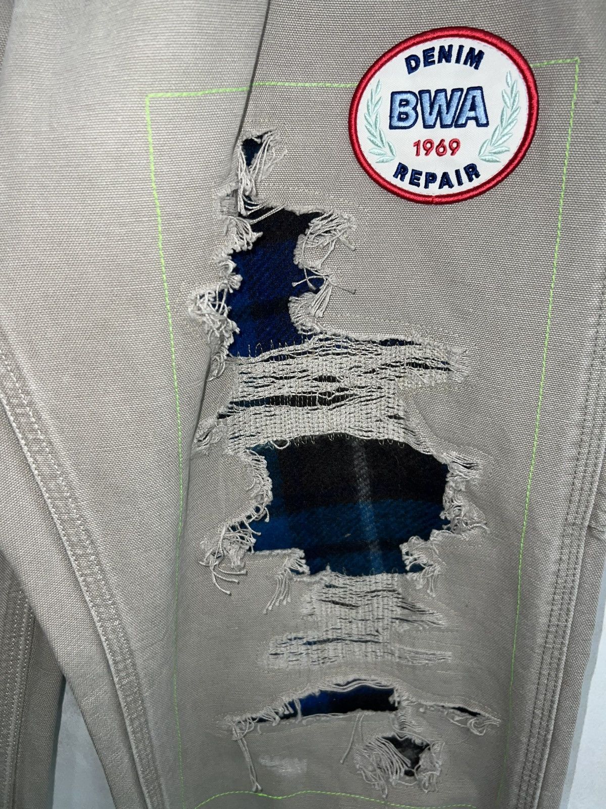 Better With Age Better With Age Winslow Single knee Repair Trouser Size US 36 / EU 52 - 2 Thumbnail