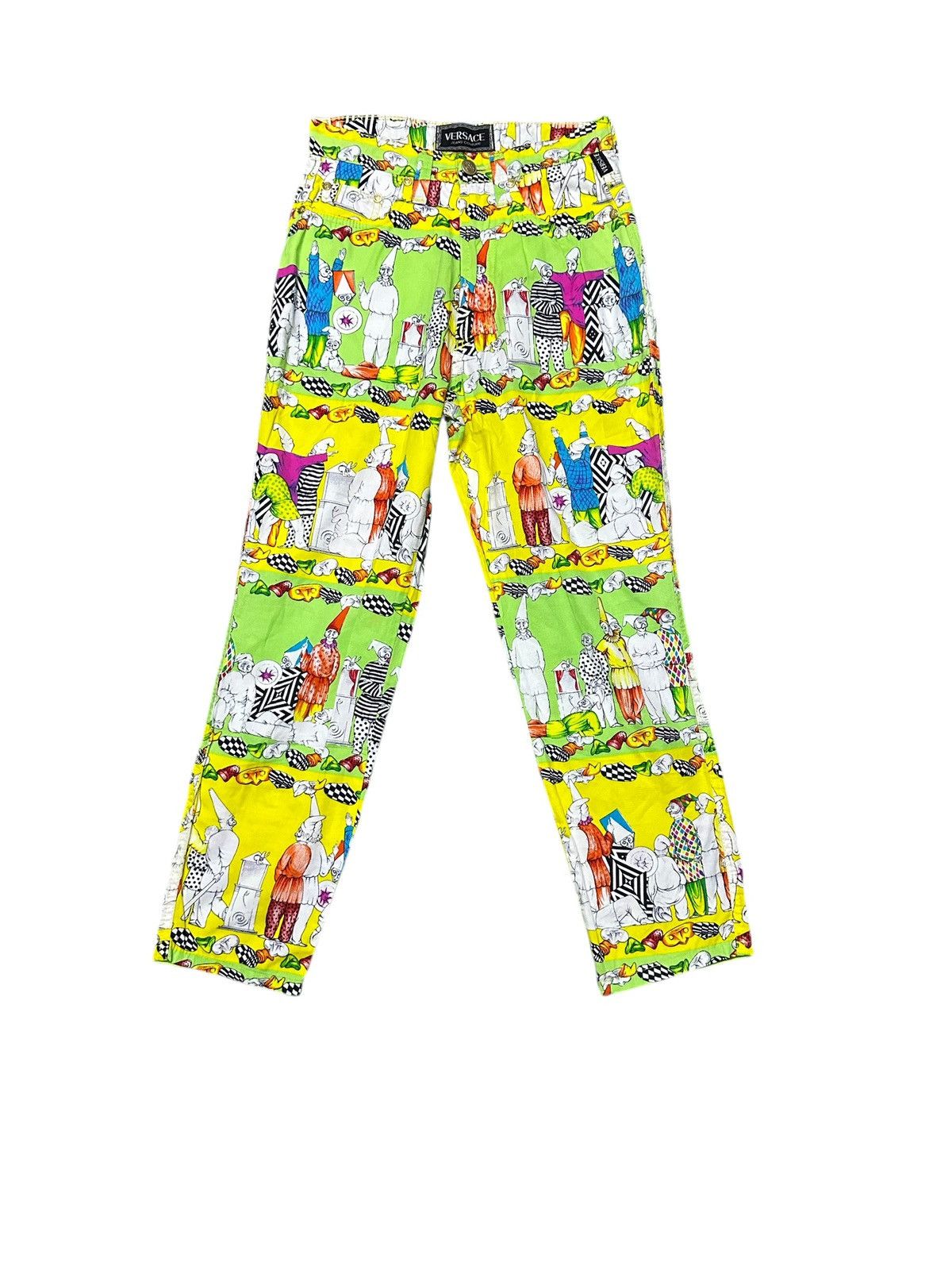 Versace Jeans Couture Versace Jeans Couture overprint pants Size 26" / US 2 / IT 38 - 1 Thumbnail