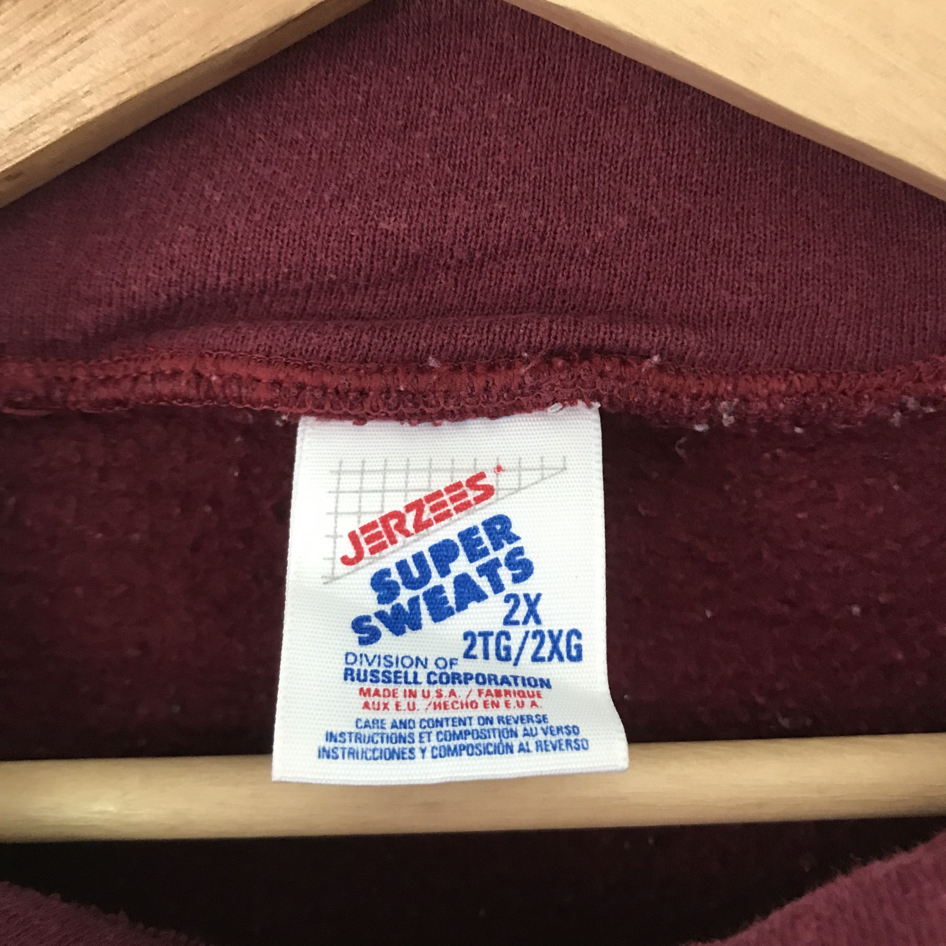 Vintage Vintage 90s Cascade Juniors Maroon - 312 Size US XL / EU 56 / 4 - 11 Thumbnail
