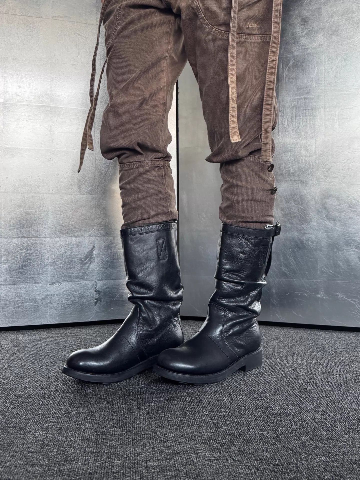 Belgian Shoes Belgian Brand Leather Boots 30cm Shaft Mint Size 38 Size US 7.5 / IT 37.5 - 8 Thumbnail