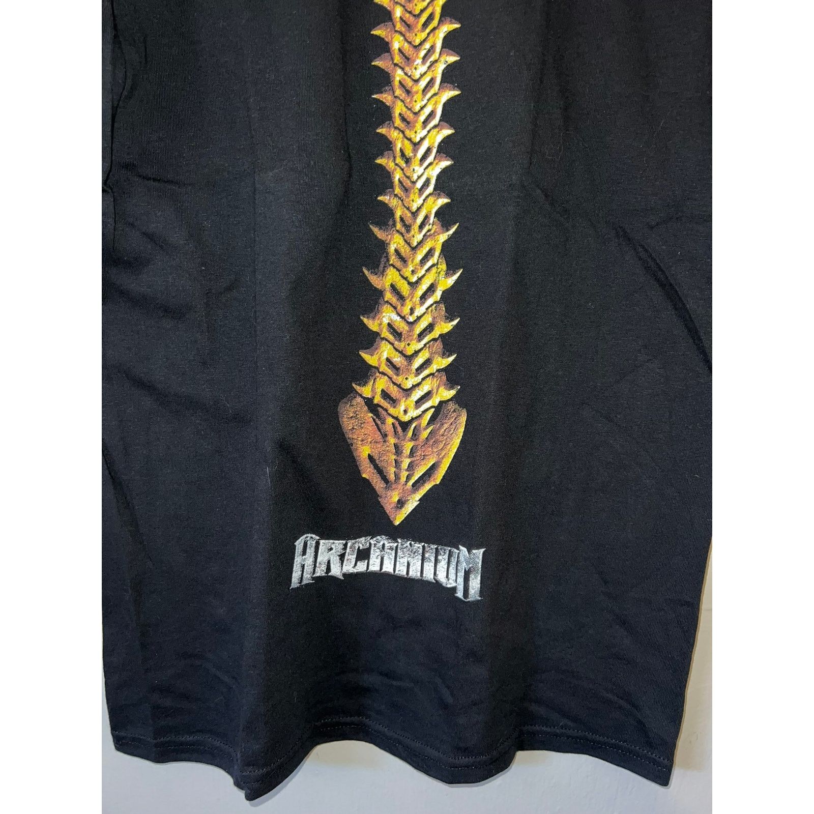 Gildan 2009 Arcanium Metal Concert Tour Black Shirt 2000s S Y2K Size US S / EU 44-46 / 1 - 7 Thumbnail