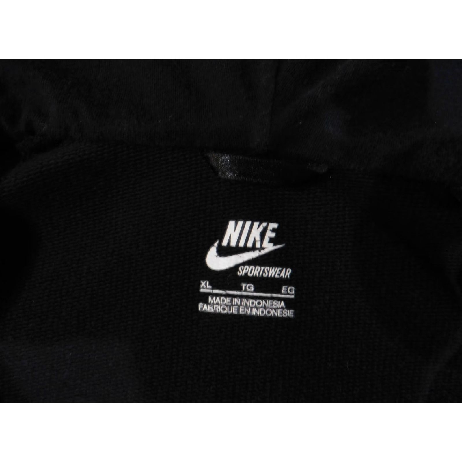 Nike Nike Hoodie Sweater Womens XL Navy Blue Button Cardigan Sportswear Cotton Retro Size XL / US 12-14 / IT 48-50 - 5 Thumbnail