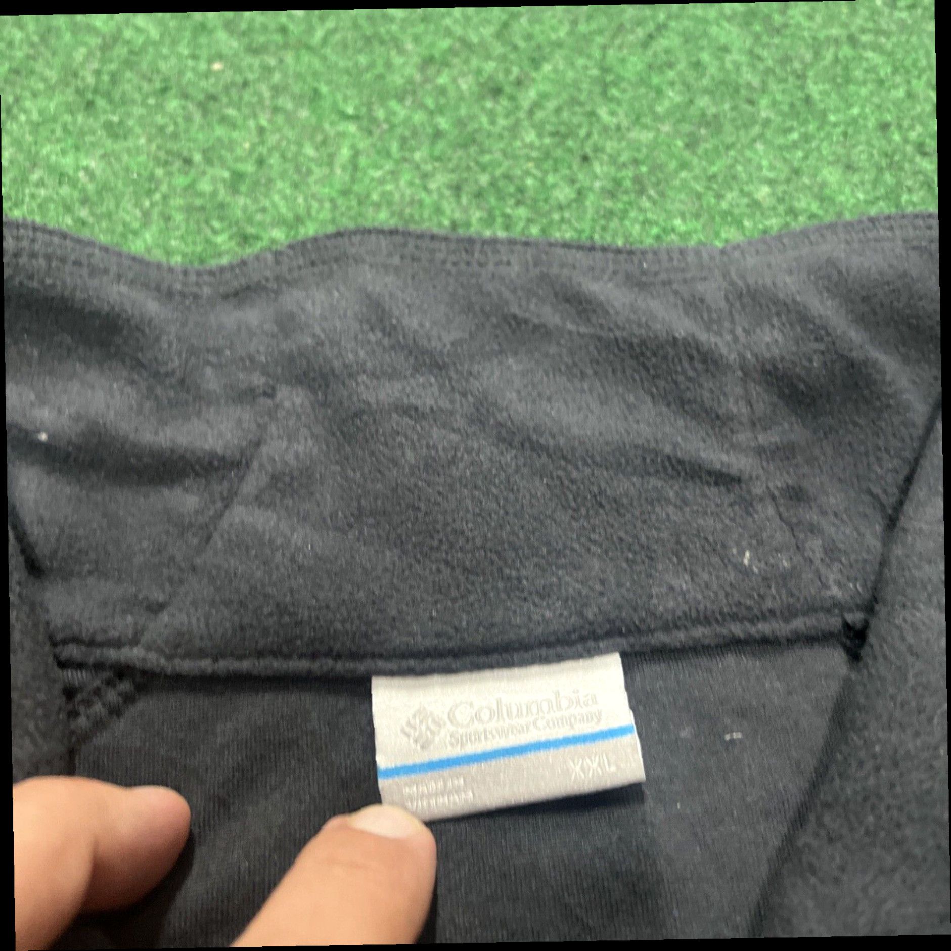 Vintage Columbia Womans Black Fleece Quarter Zip Size Xxl Lightweight Size XXL / US 16-18 / IT 52-54 - 6 Thumbnail