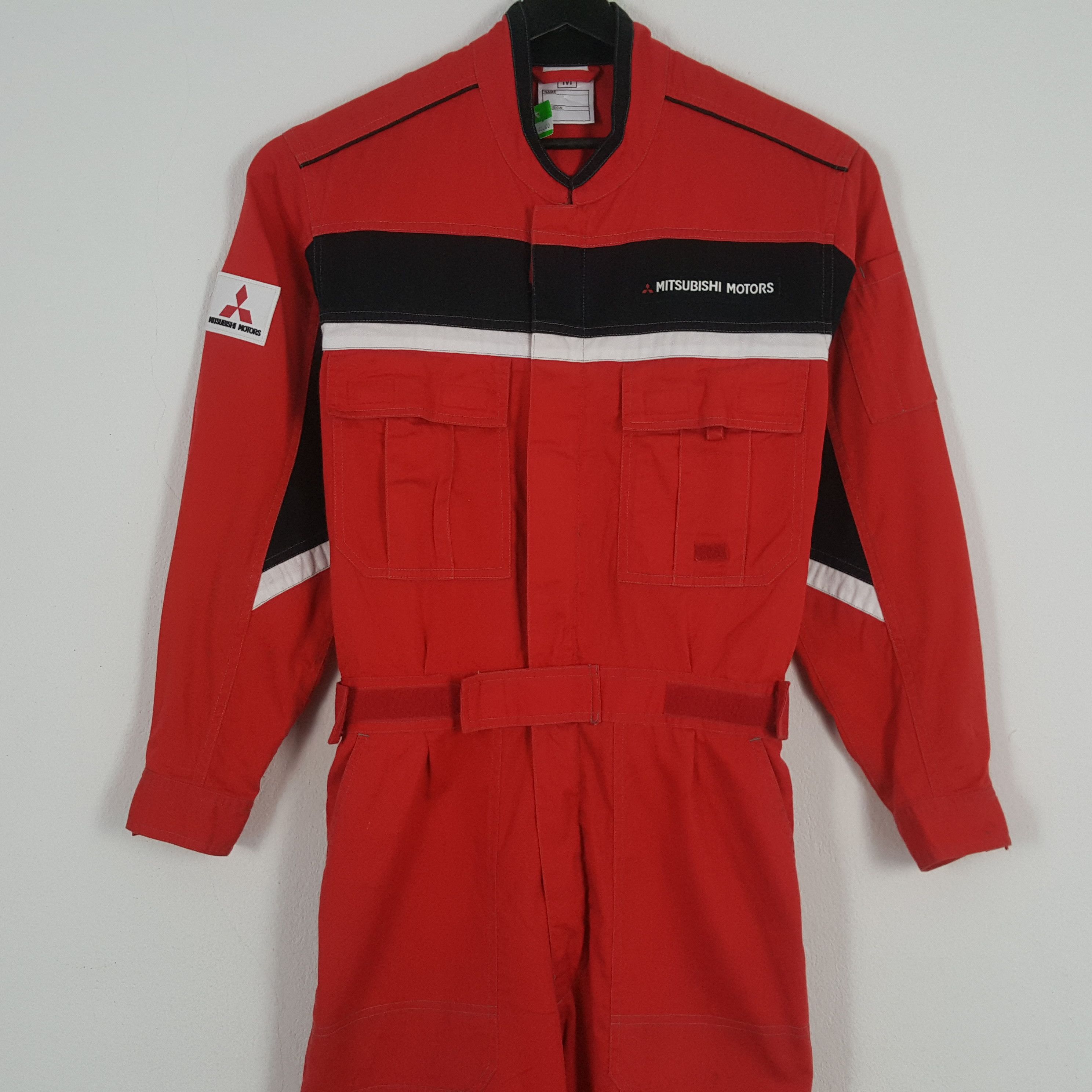 Vintage MITSUBISHI MOTORS Racing Workwear Style Coverall Jacket Size US S / EU 44-46 / 1 - 5 Thumbnail