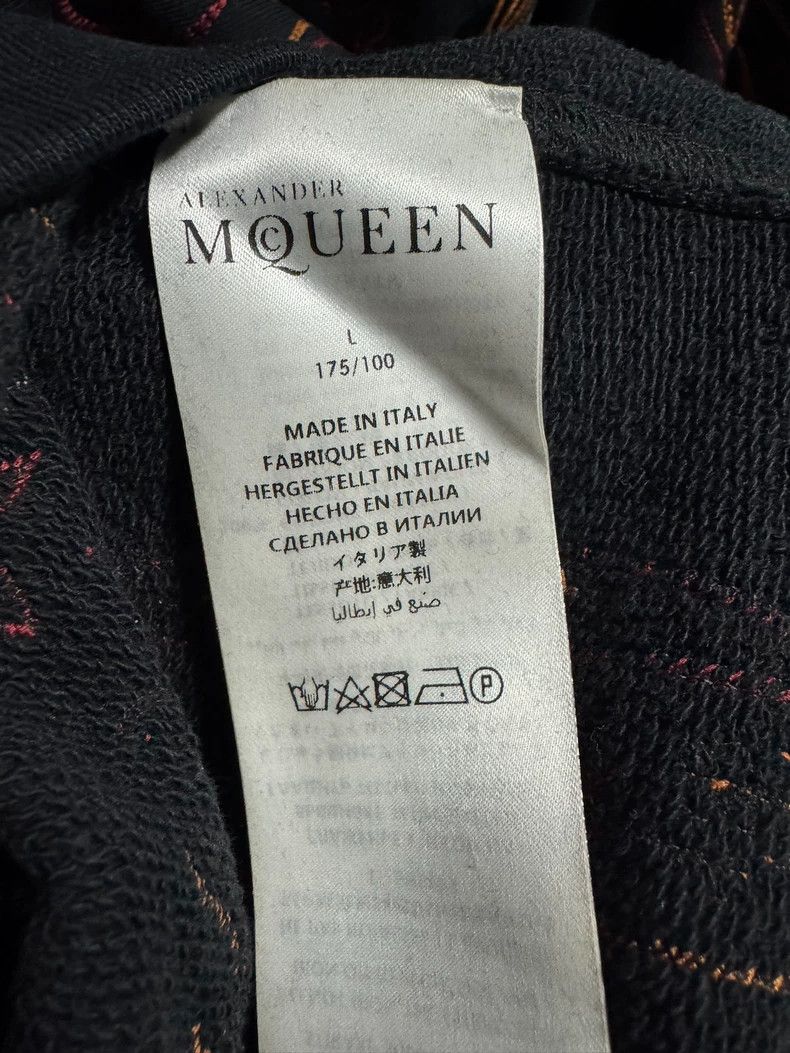 Alexander McQueen Alexander McQUEEN Men's sweatshirt with all - over embroide Size US L / EU 52-54 / 3 - 4 Thumbnail