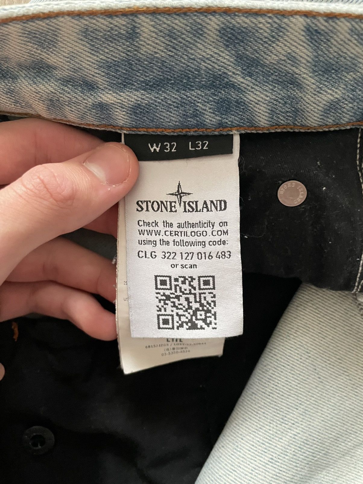 Stone Island Stone Island Light Blue Jeans • Size 32x32 • Condition 8,/10 Size US 32 / EU 48 - 6 Thumbnail
