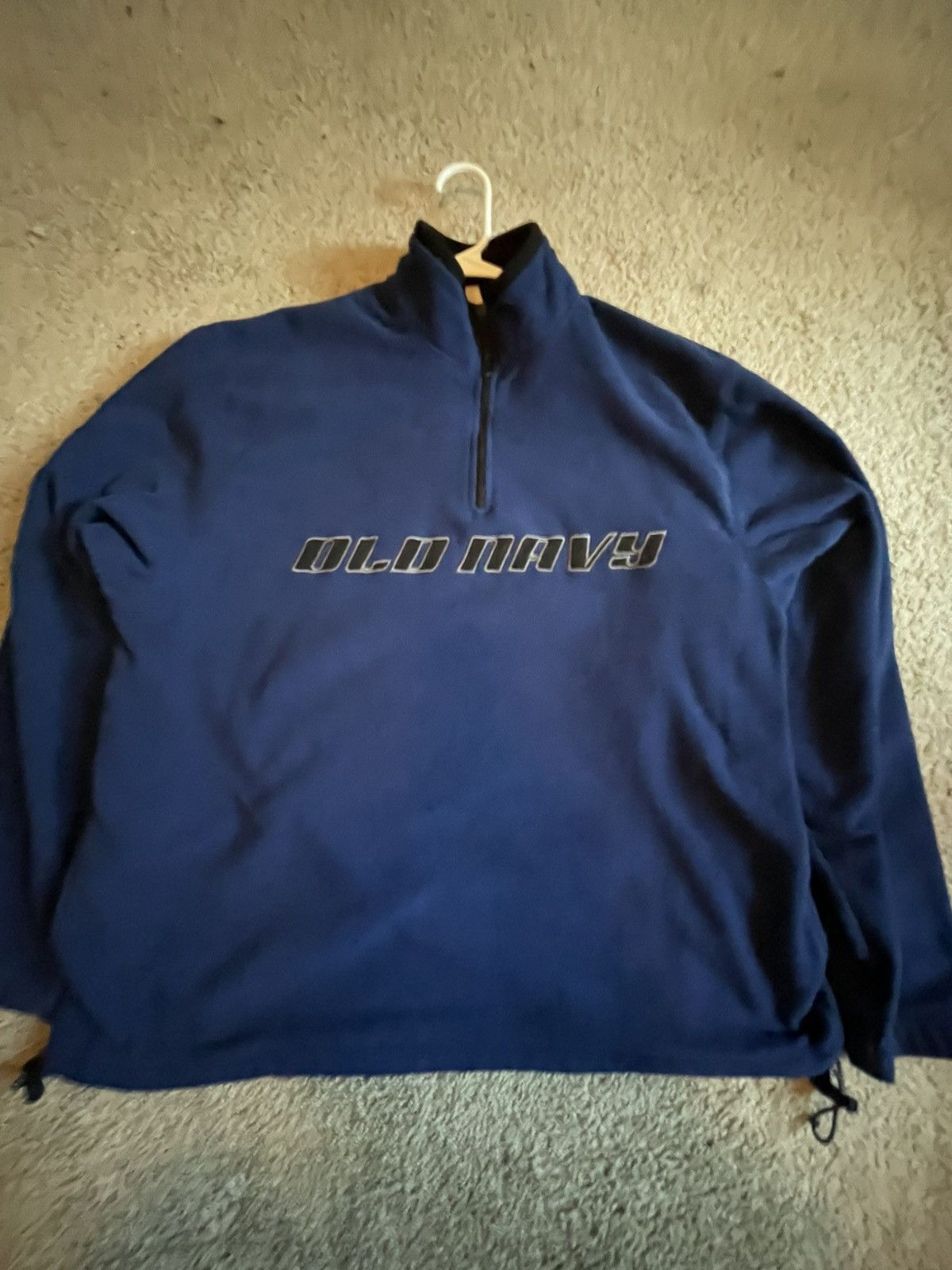 Old Navy Vintage Y2K Old Navy Quarter-Zip Pullover (Blue) Size US L / EU 52-54 / 3 - 1 Thumbnail