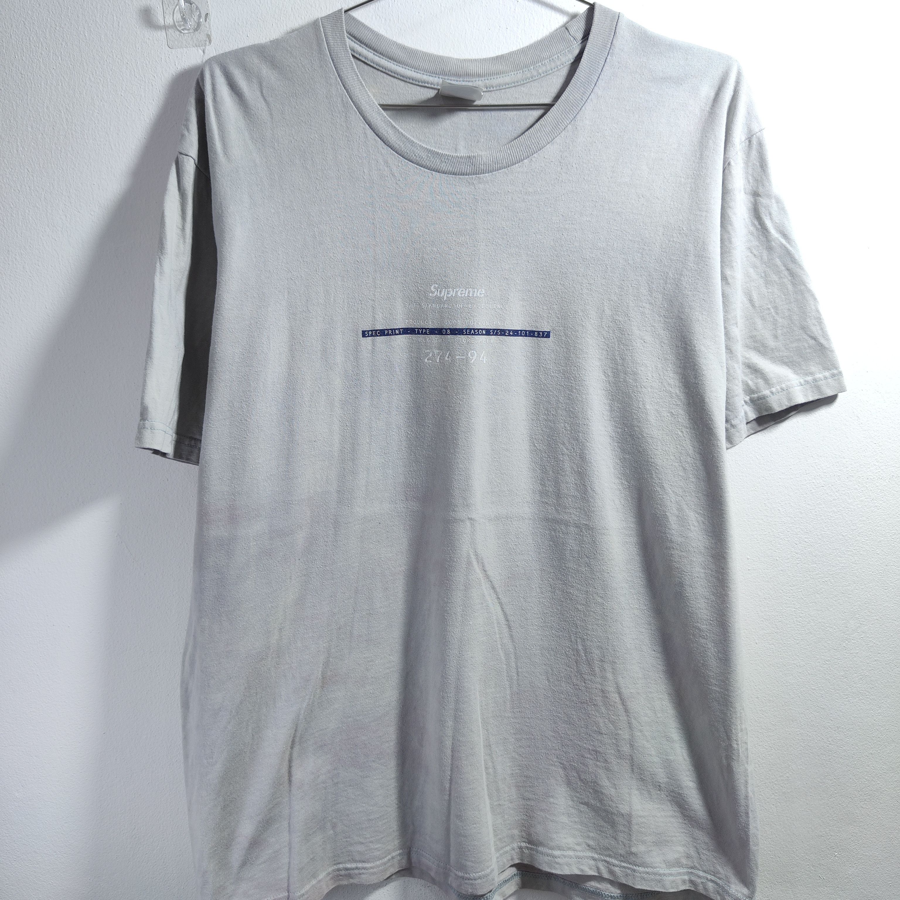 Supreme Supreme Standard T shirt Large Size US L / EU 52-54 / 3 - 3 Thumbnail
