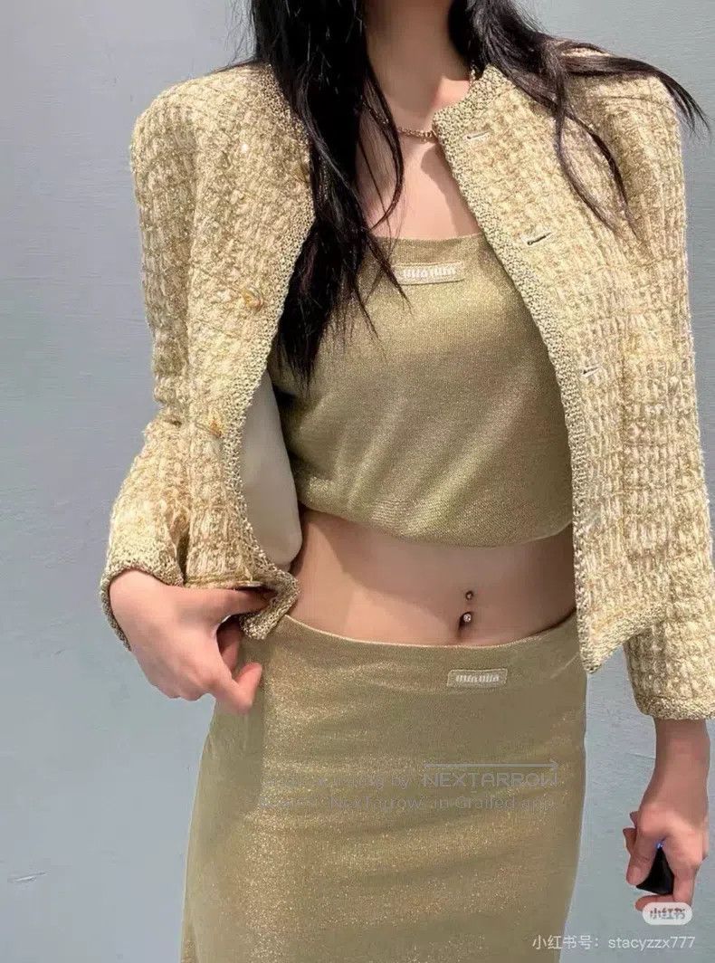 Miu Miu Miu Miu Size s Chain coat Size S / US 4 / IT 40 - 7 Thumbnail