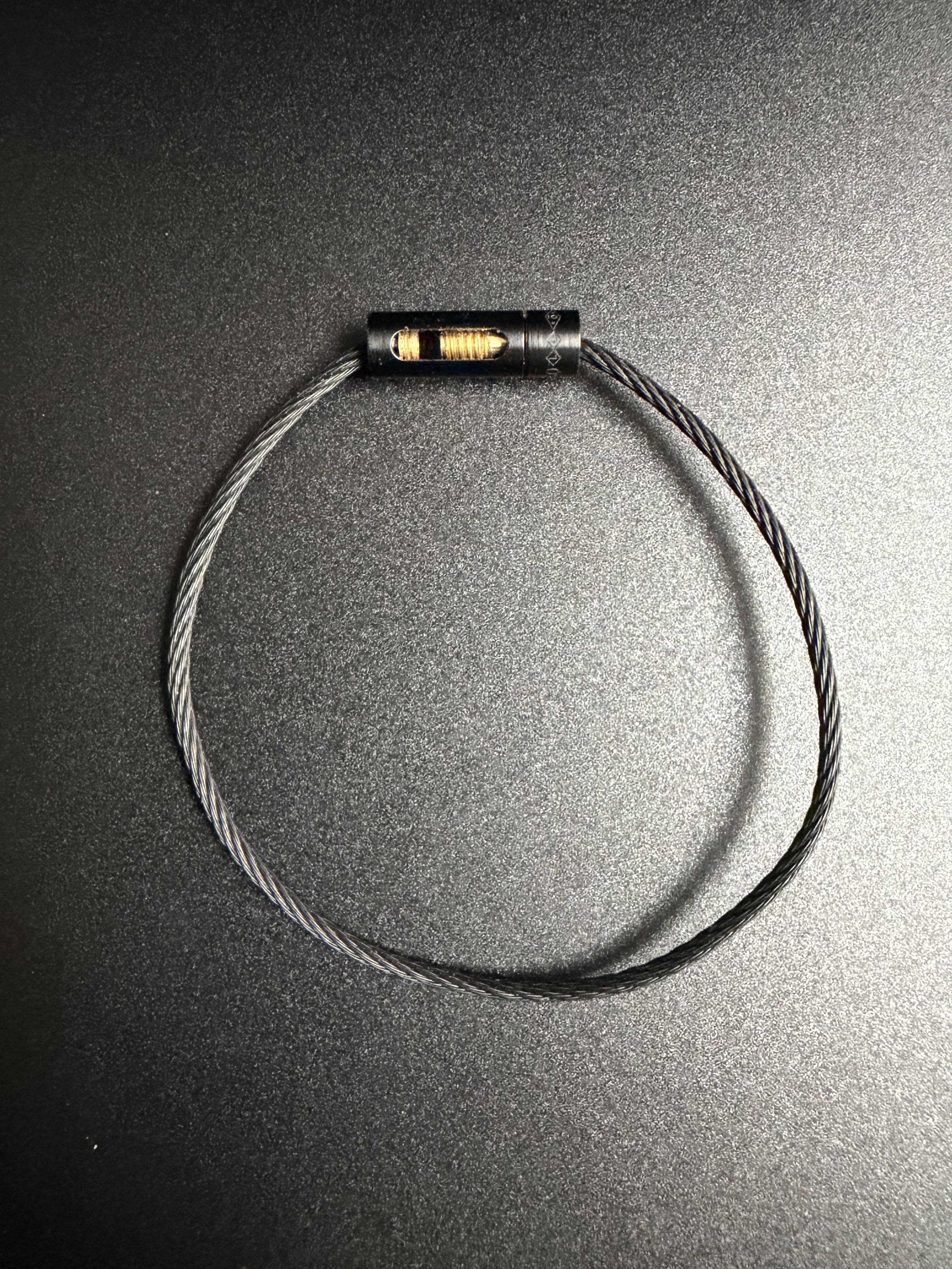 Le Gramme 5g Perforated Cable Bracelet - Gold
