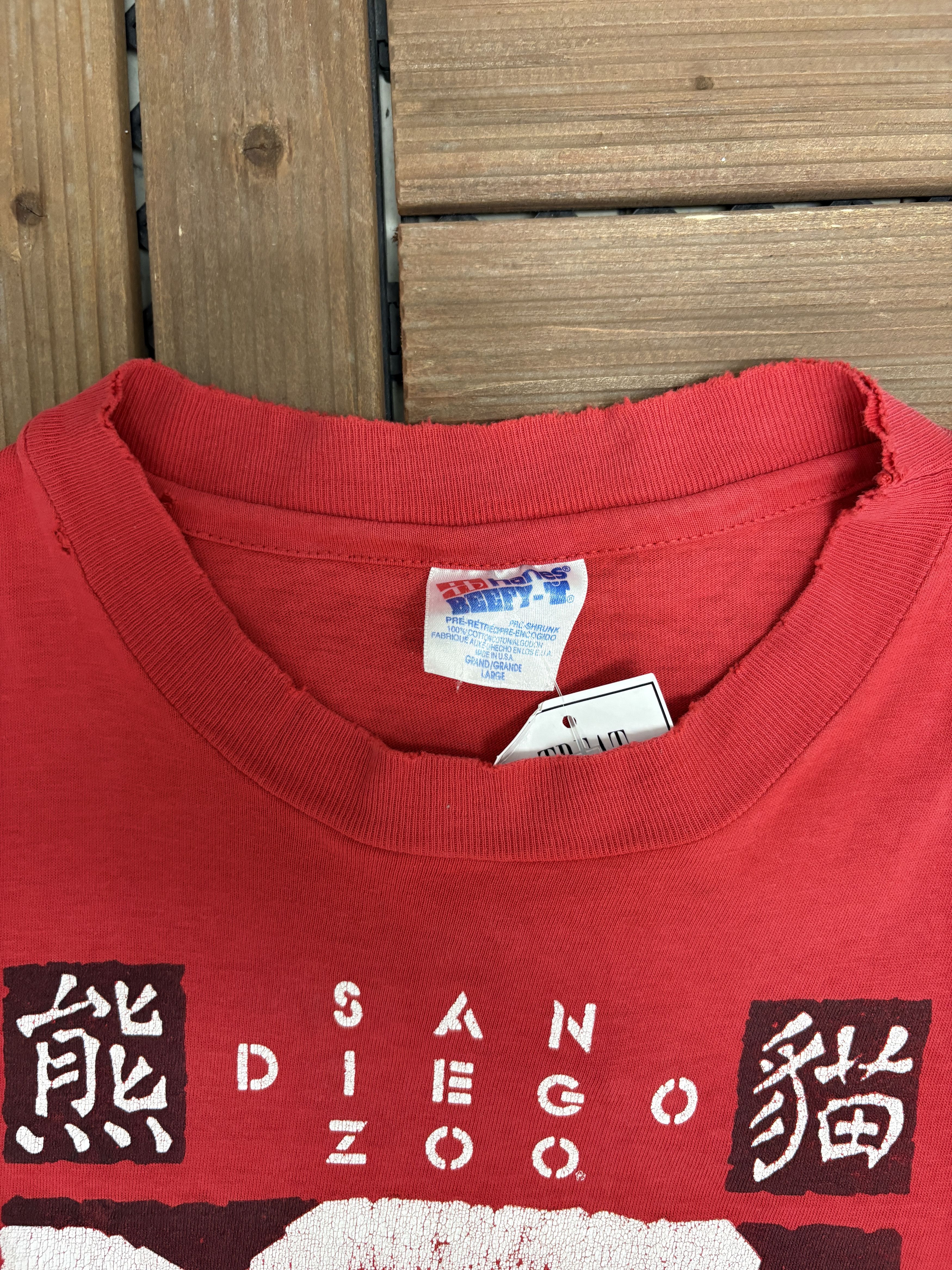 Vintage San Diego Zoo Giant Pandas Vintage T-Shirt Tee Size US L / EU 52-54 / 3 - 5 Thumbnail