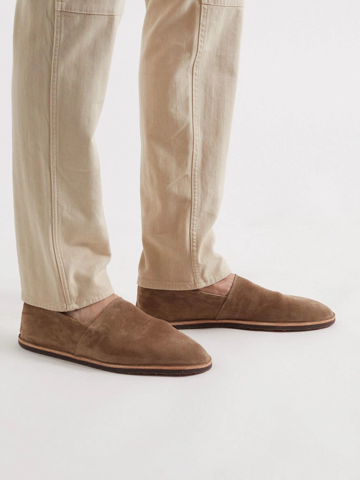 image of Brunello Cucinelli O1W1Db10524 Shoes In Brown, Men's (Size 9)