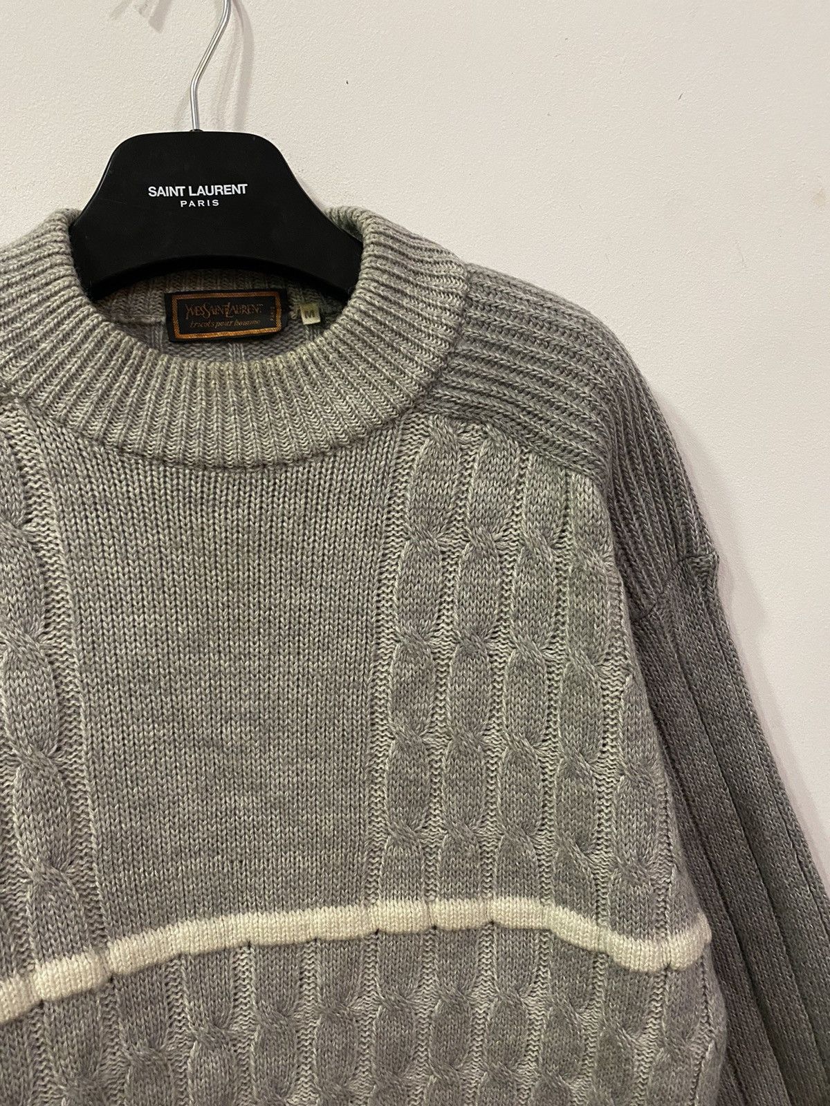 Saint Laurent Paris × Vintage × Yves Saint Laurent 80's Wool
