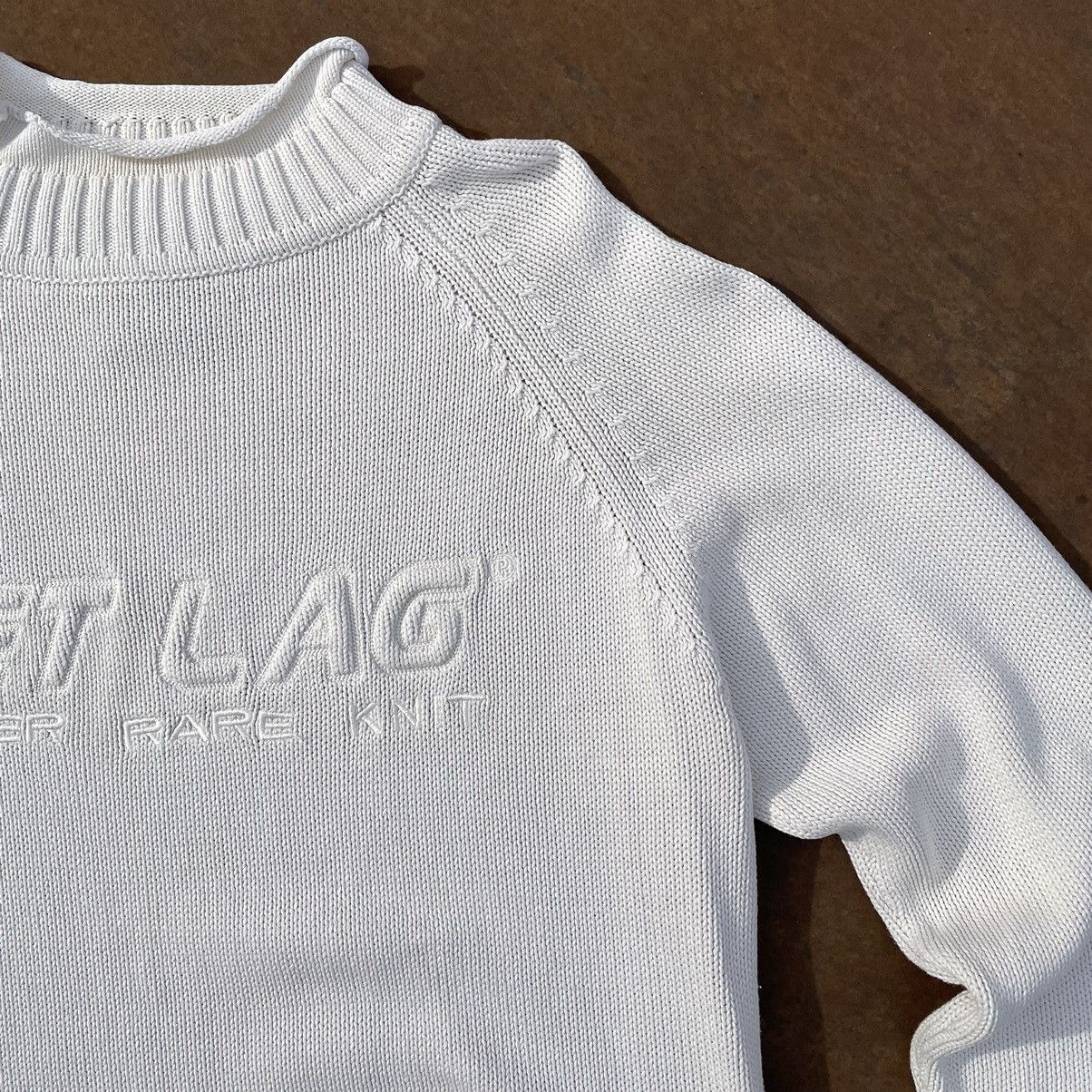 Japanese Brand × Vintage Vintage Japanese Brand Knit Sweater 90s Y2K USA Jet Lag Hype Size US M / EU 48-50 / 2 - 6 Thumbnail