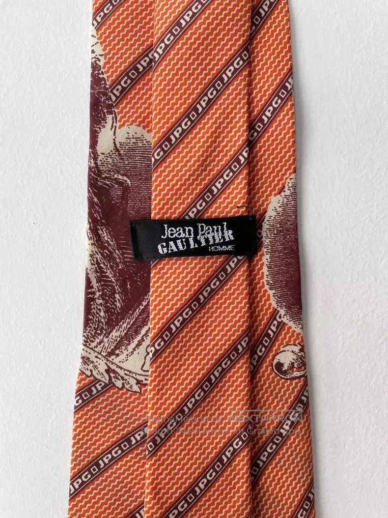 Jean Paul Gaultier Jean Paul Gaultier Indian Dollar Tie. Size ONE SIZE - 6 Thumbnail