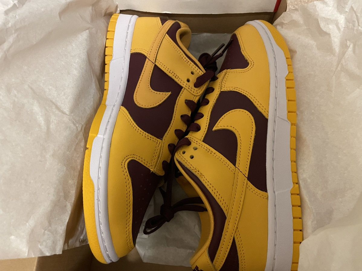 Nike Nike Dunk Low Arizona State / university gold Size US 8 / EU 41 - 1 Thumbnail