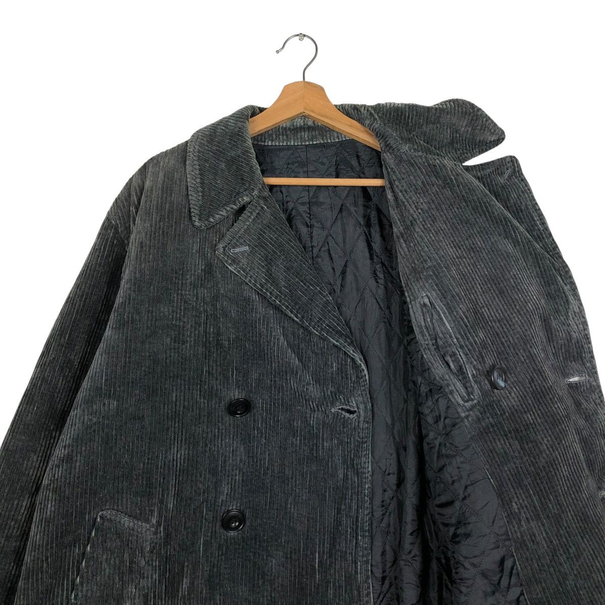 Yohji Yamamoto 🔥VINTAGE LONG JACKET CORDUROY YOHJI YAMAMOTO AAR Size US L / EU 52-54 / 3 - 12 Thumbnail