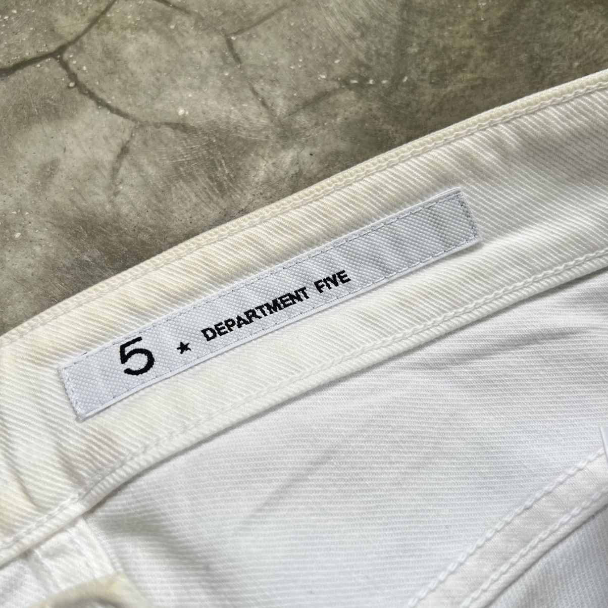 DEPARTMENT5 Departement5 White Jeans Size US 31 - 9 Thumbnail