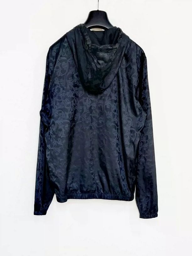 Versace Versace Baroque dark print men's hooded jacket jacket zip Size US XXL / EU 58 / 5 - 2 Thumbnail